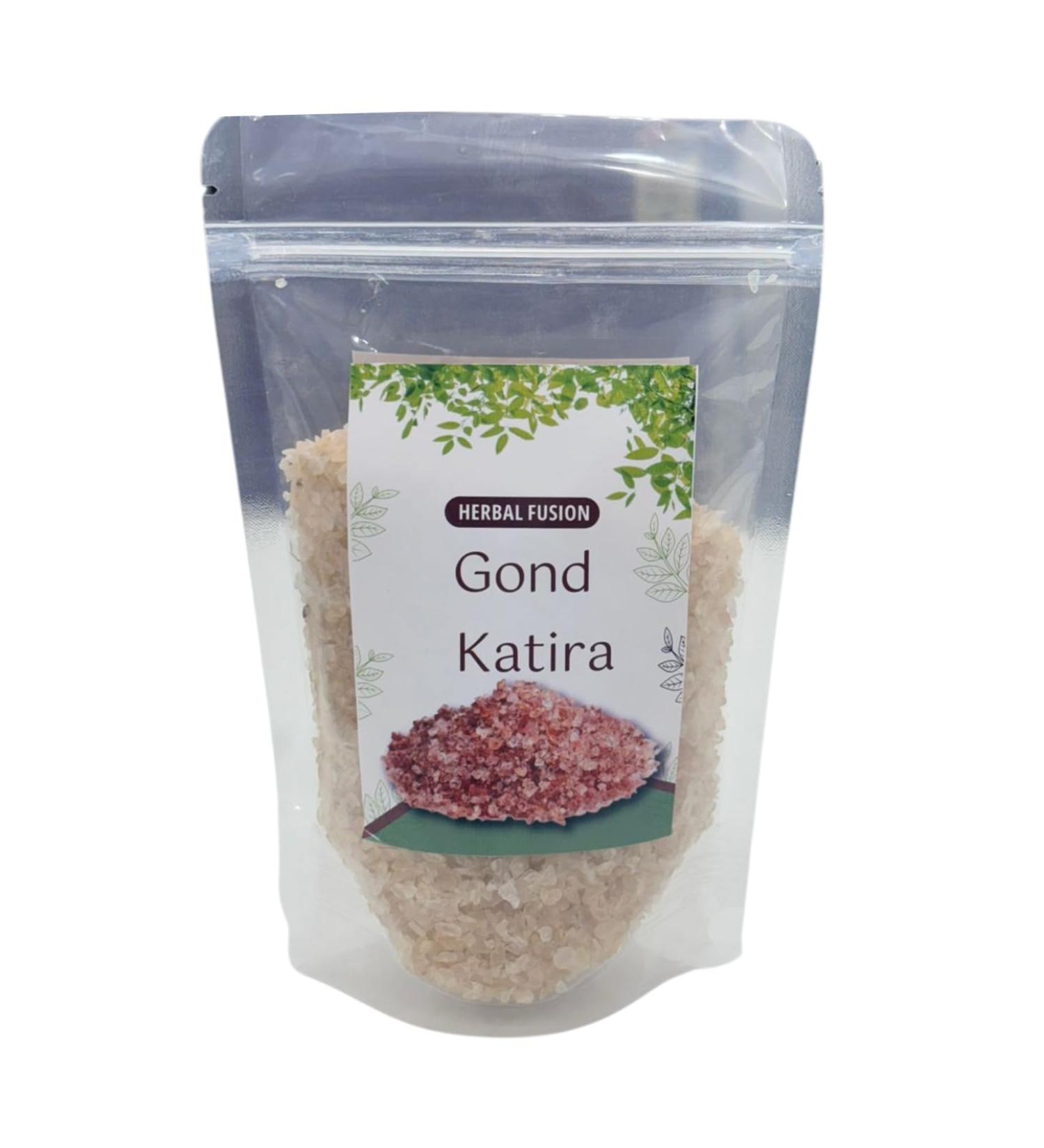 Herbal Fusion Gond Katira 130grams (4.4oz) Tragacanth Gum Pure Organic Edigble Gum No colors Gluten Free Non GMO Resealable Bags - Buy Online on GoSupps.com