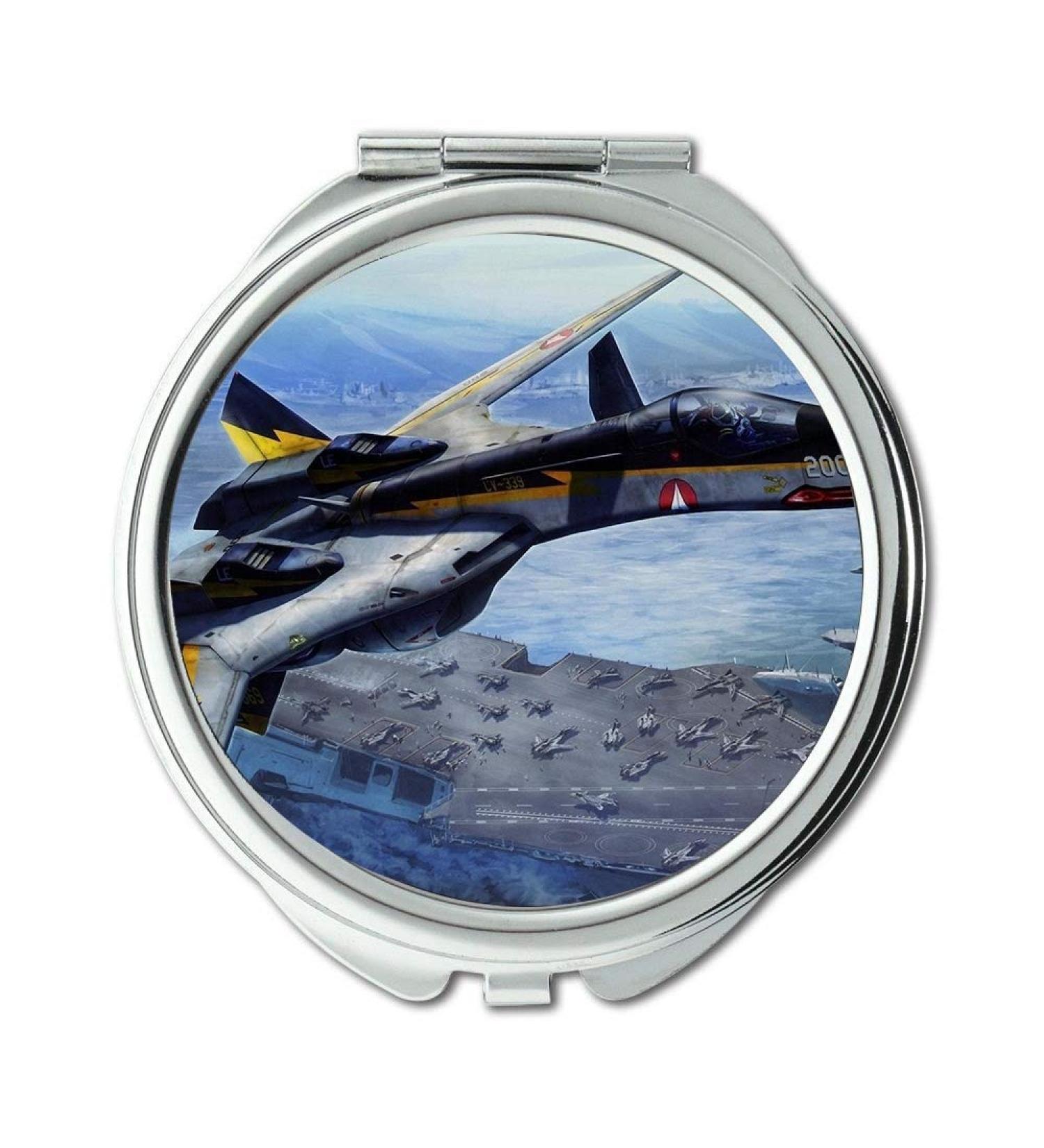 wallpaper jet fighter Mirror makeup mirror fighter equipment pocket mirror portable mirror - Buy Online on GoSupps.com