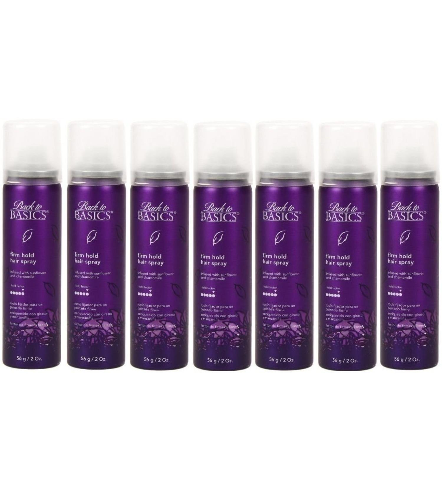 Back to Basics Firm Hold Hair Spray 2 Oz (6 Pack)