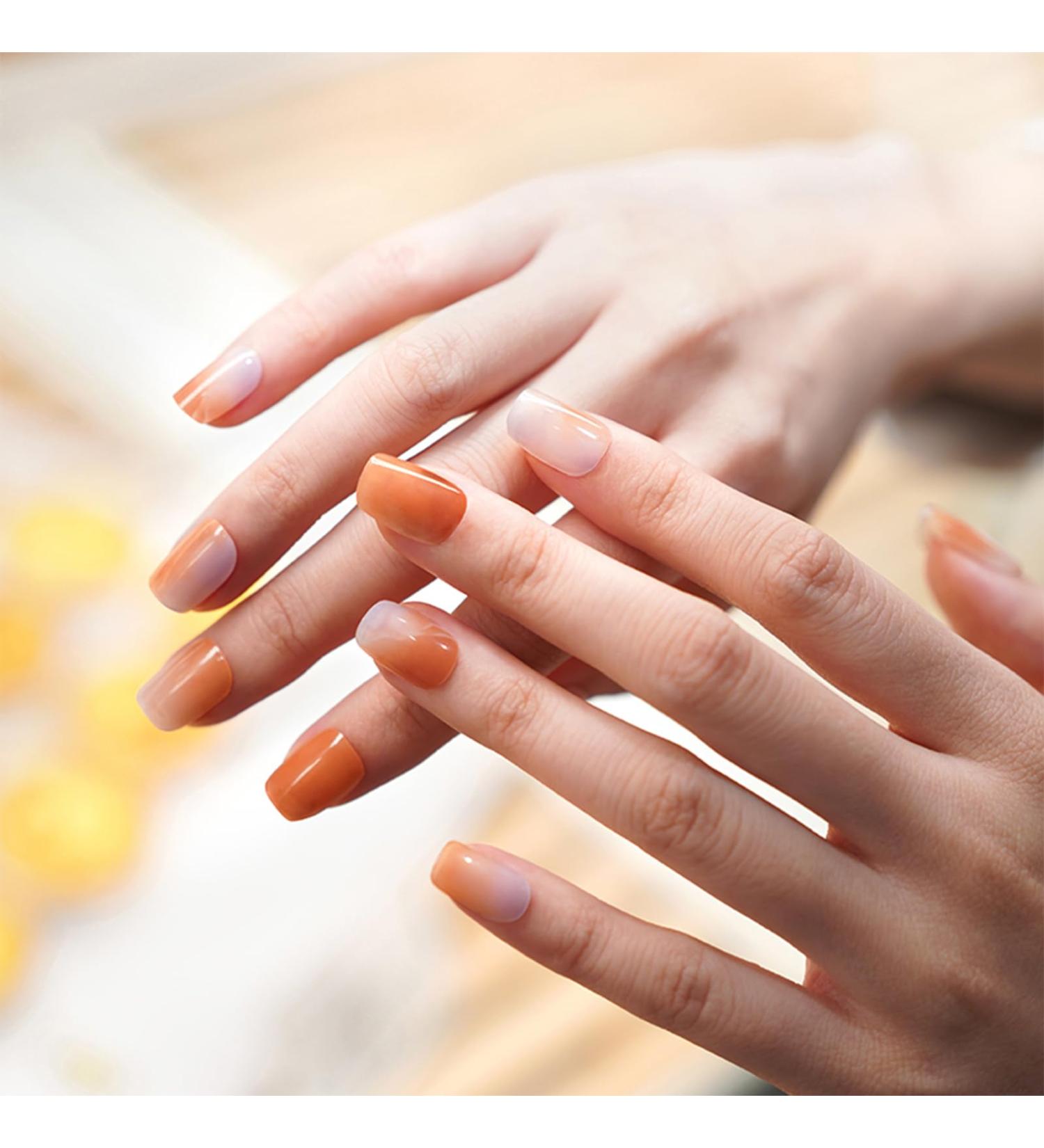 20PC UV Gel Nail Foils - Self-Adhesive Colorful Strips | Long-Lasting French Fingernail Wraps | International Shipping Available - Buy Online on GoSupps.com