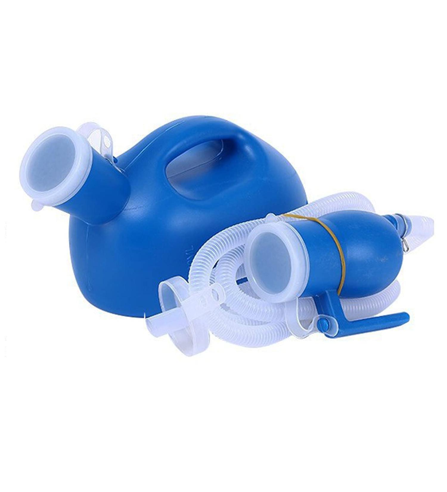 Portable Urinal Reusable Portable Urinals 2000ml Measuring Urine Output Easy Cleaning Comfortable - Buy Online on GoSupps.com