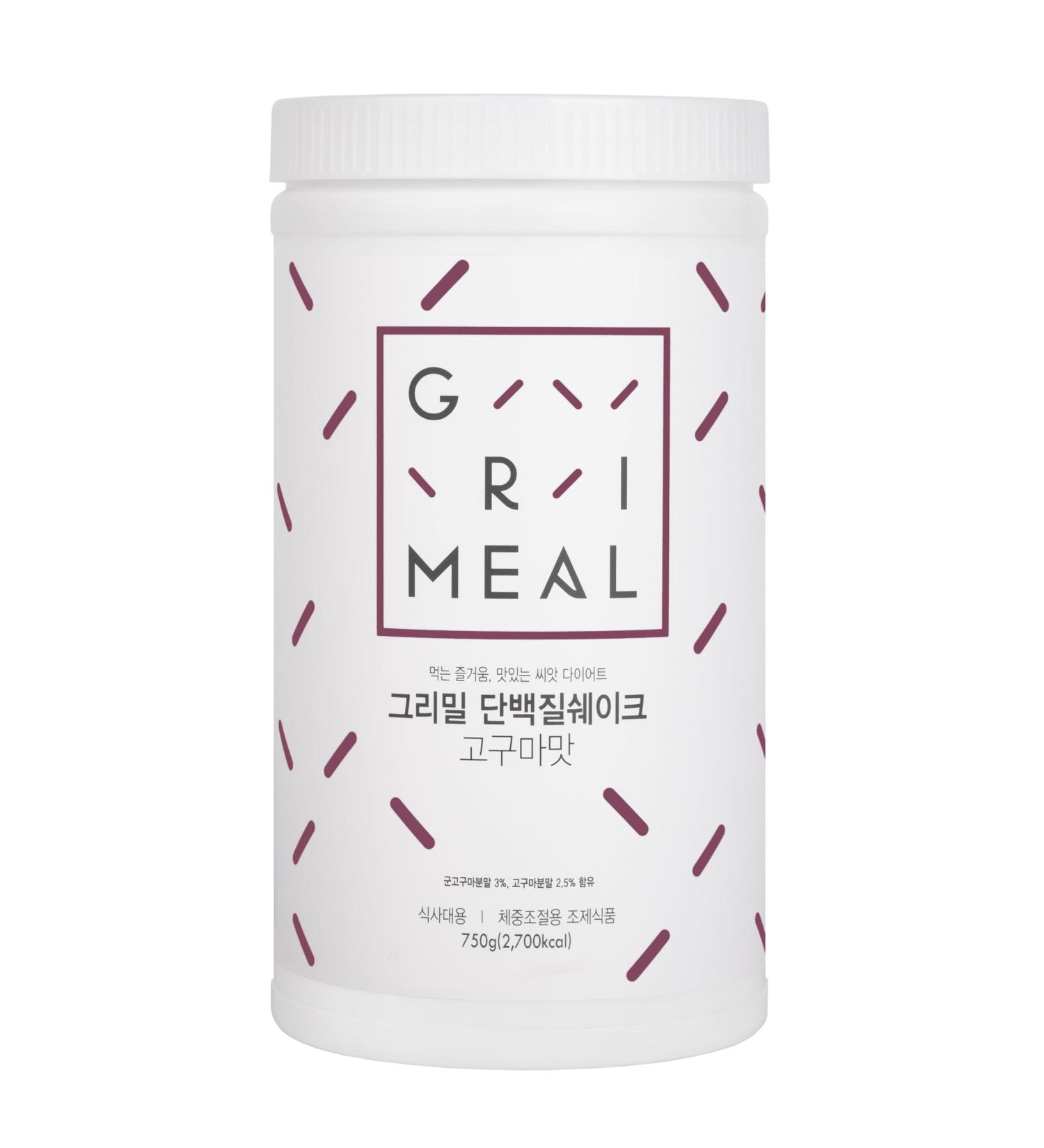 GRIMEAL Meal Replacement Shake 12 Flavors for Daily Nutrition High Protein Low Sugar Formula Plant & Whey Protein Blend Includes 11 Vitamins & Minerals Sweet Potato 750g Powder Sweet Potato 26.46 Ounce (Pack of 1) - Buy Online on GoSupps.com