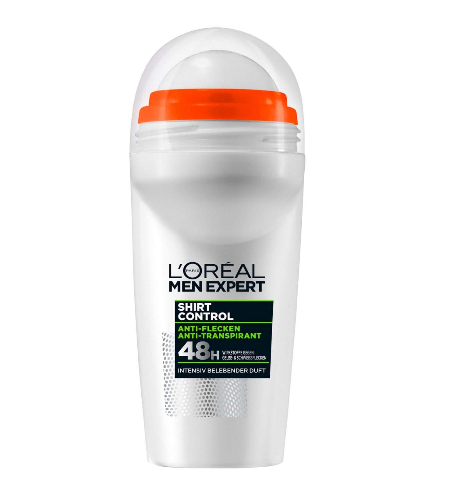 L'OR AL Loreal Men Expert Antiperspirant Roll-On Deodorant for Men 50 ml Pack of 2