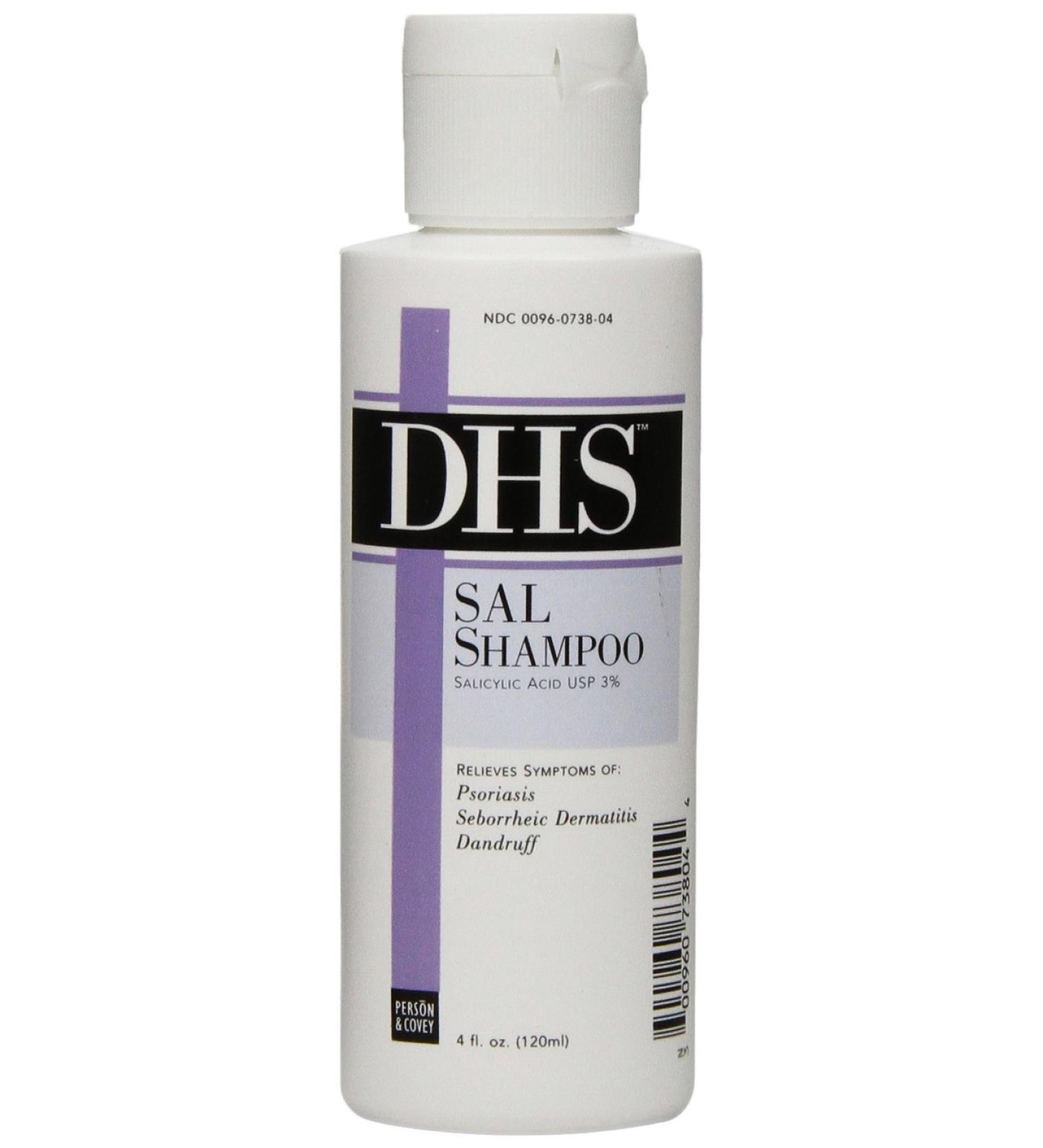 DHS Sal Shampoo 4 oz - Soothing Formula for Scalp Care - Buy Online on GoSupps.com