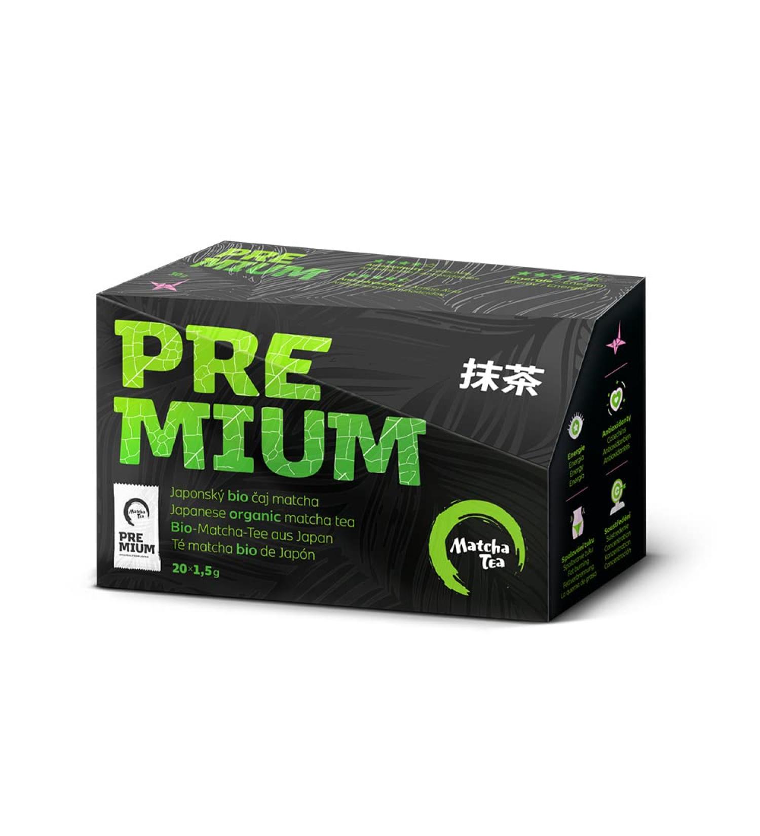  Matcha Tea Matcha Tea Organic Premium 20 bags of 1.5 gr. - Buy Online on GoSupps.com