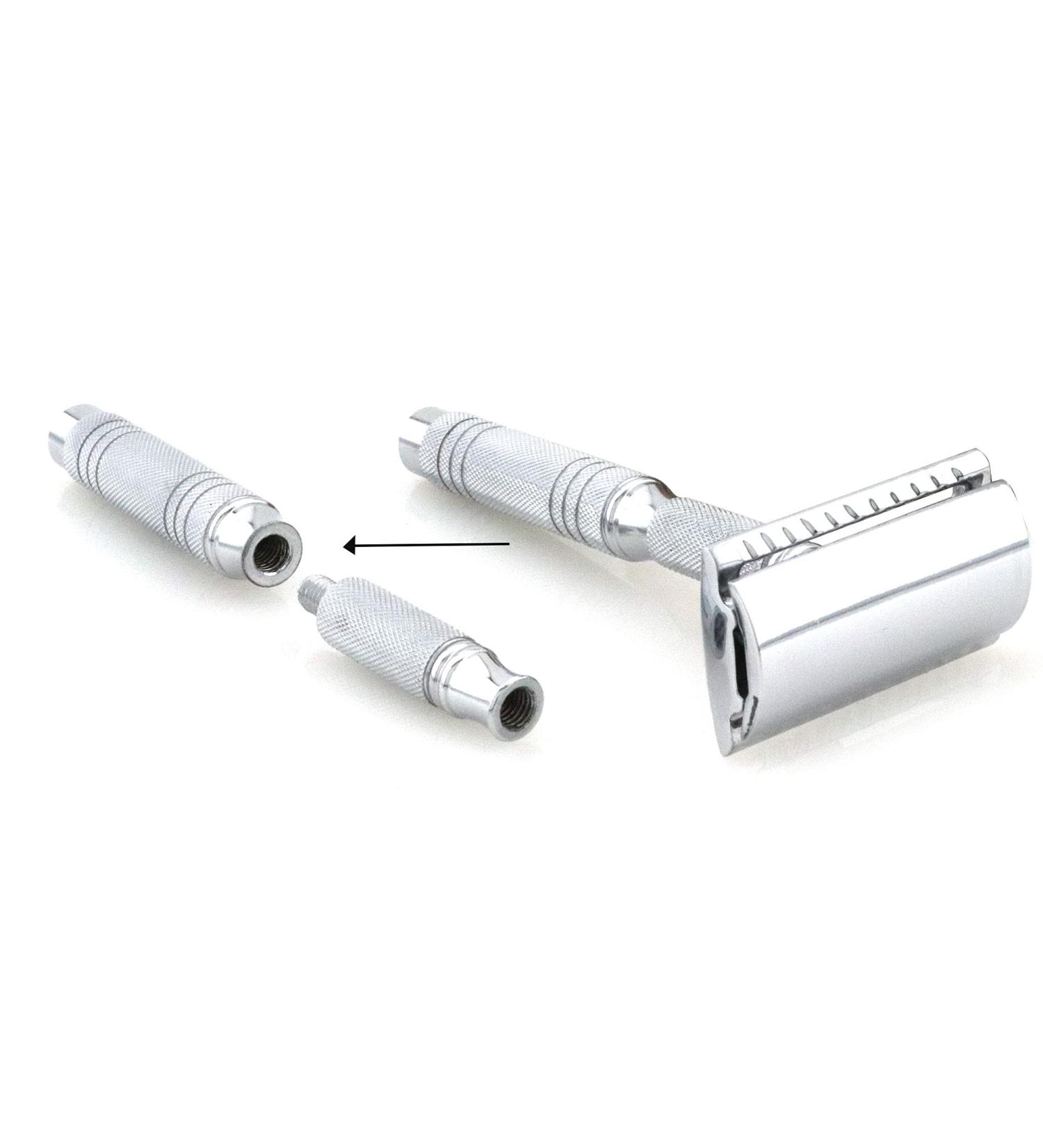 Haryali London Double Edge Safety Razor | 4-Piece Travel Set | Best International Shipping - Buy Online on GoSupps.com