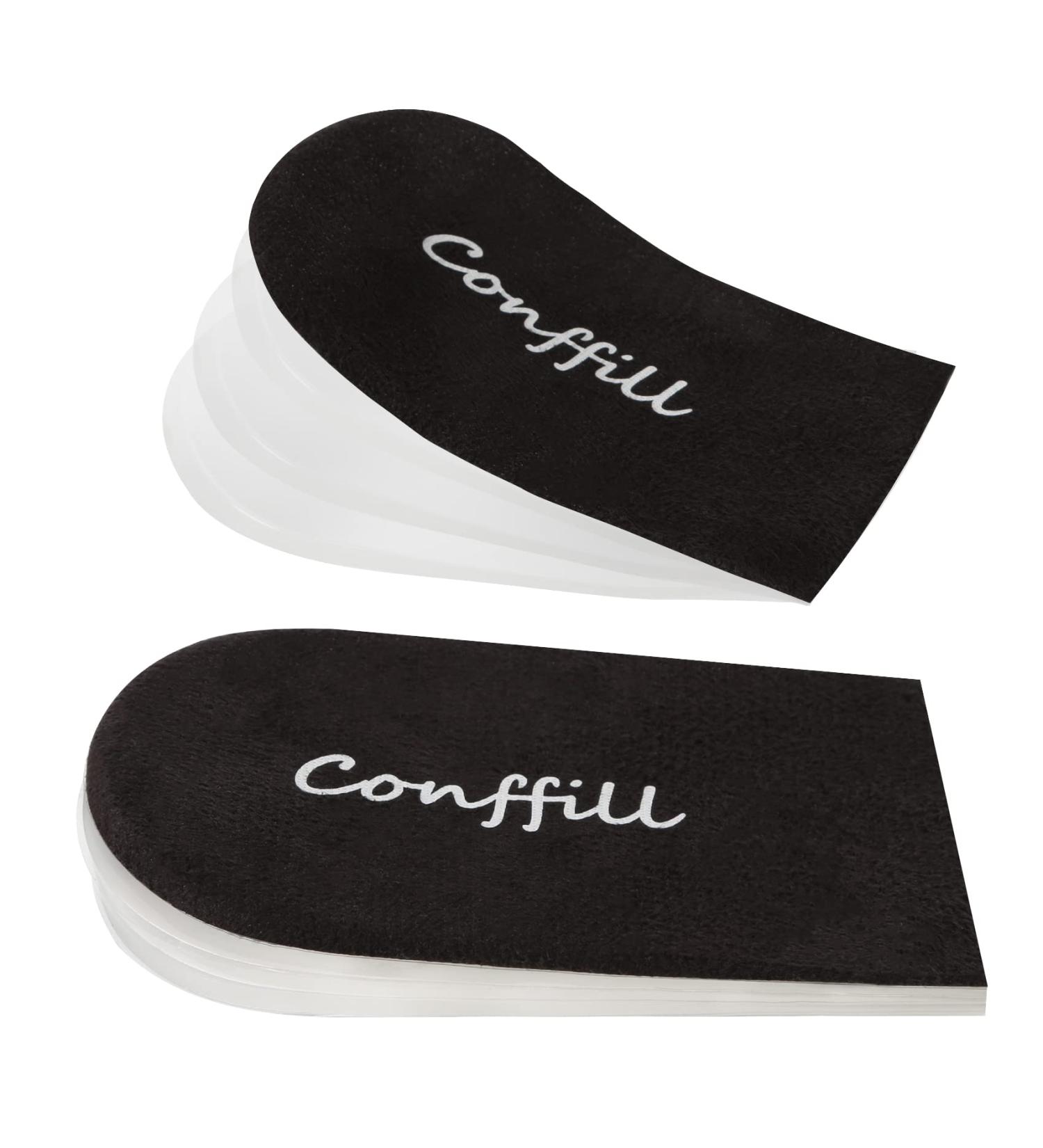 Adjustable Heel Lifts for Shoes 4-Layer 1 Inch Height Increase Insoles | Achilles Tendonitis Relief | Leg Length Discrepancy Correction | Heel Inserts for Women Men | Size L (W 8.5-12 M 7.5-13) | 1 Pair - Buy Online on GoSupps.com