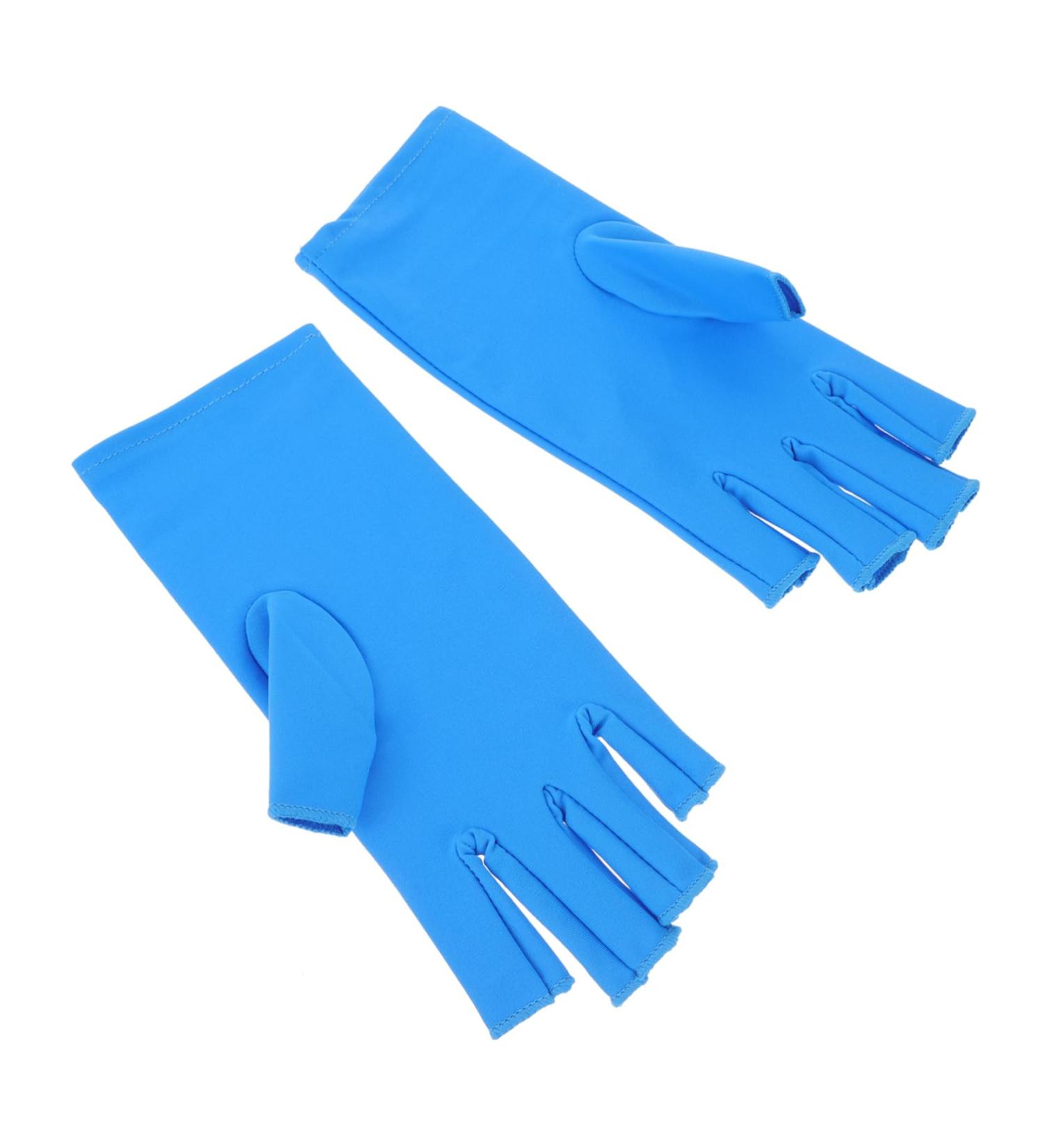 Healeved 1 Pair Nail Gloves Child Glove Light Elastic Spandex Anti-Black - Buy Online on GoSupps.com