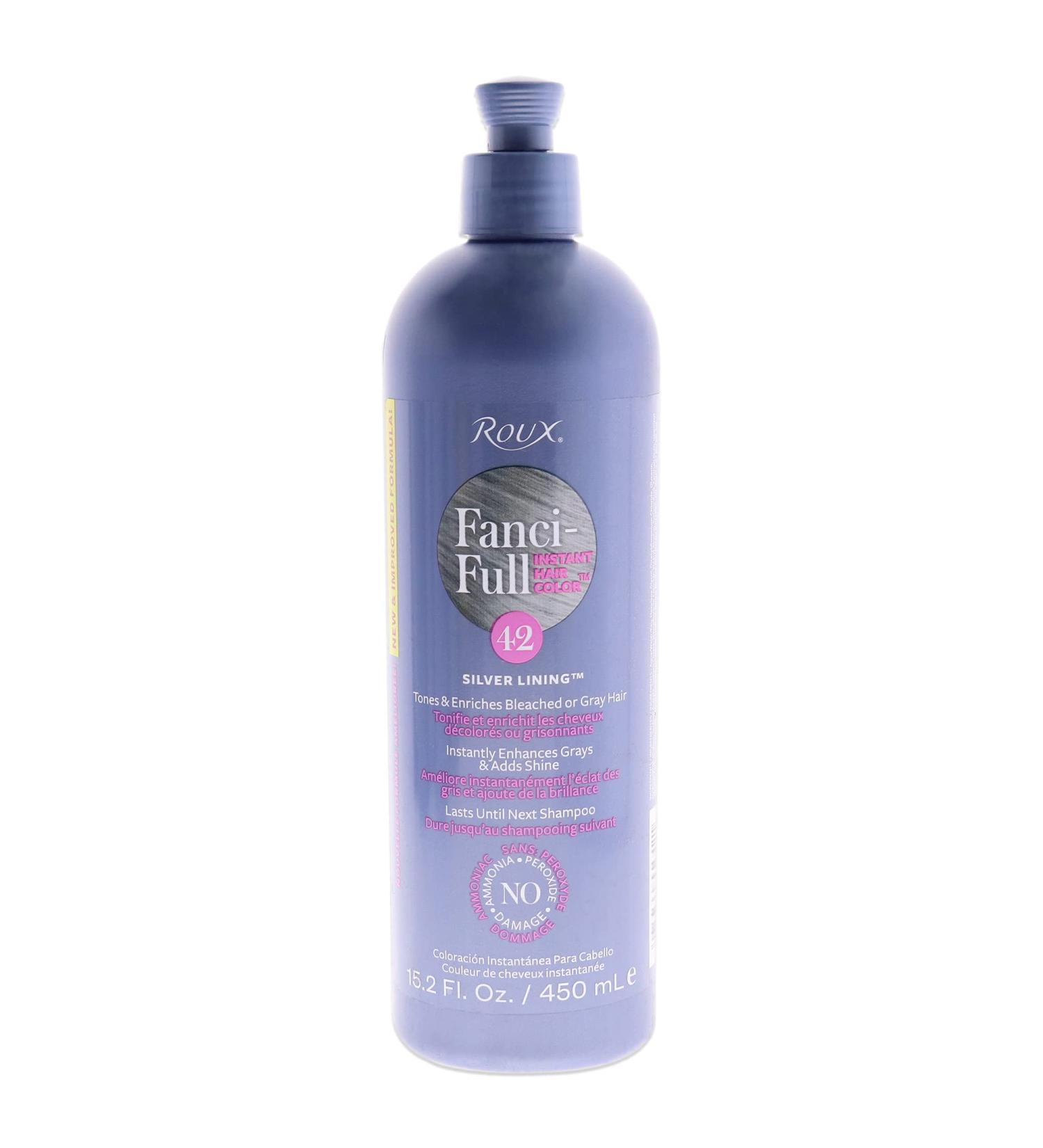 Roux Fanci-Full Rinse 42 Silver Lining 15.2 Fl Oz - Hair Color Rinse (Pack of 1) - Buy Online on GoSupps.com