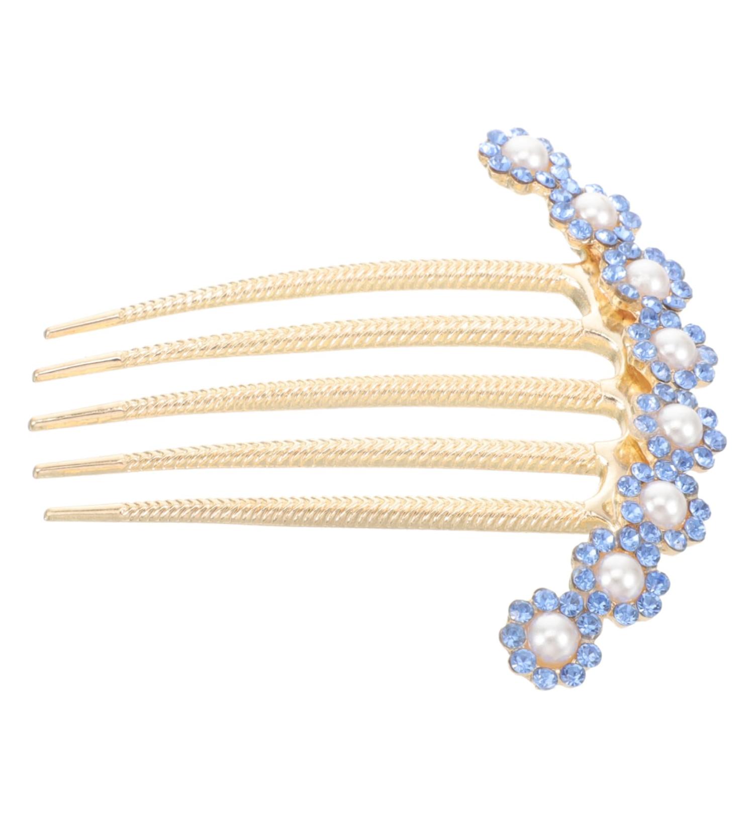 MAGICLULU Rhinestone Hair Pin Bridal Hair Accessories Hair Combs for Women Accessories Hair Comb Clip Womens Headpiece Pearl Hair Side Comb Hair Clip Bride Decorate Imitation Pearls Girl - Buy Online on GoSupps.com