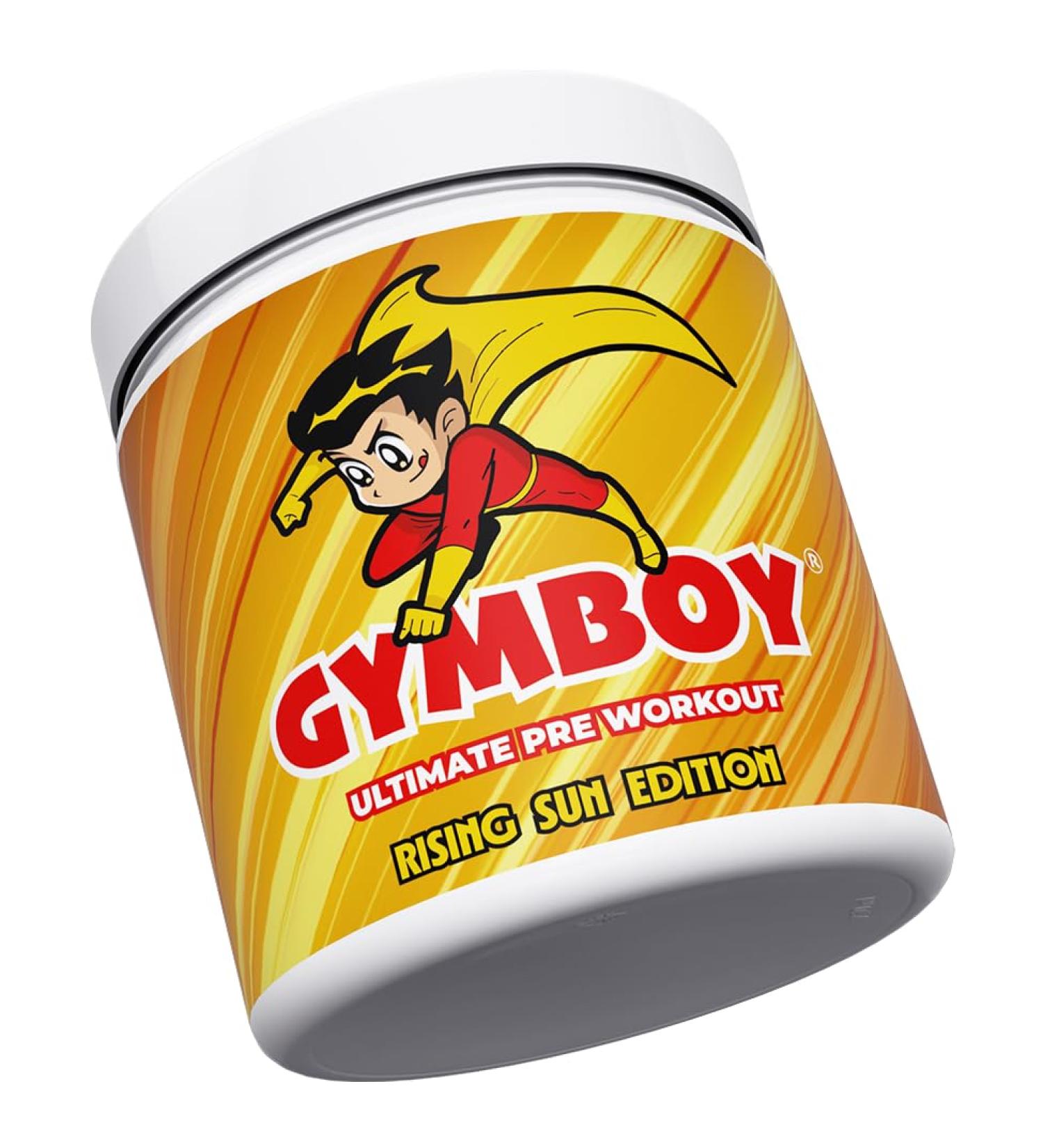GYMBOY Ultimate Pre Workout - Rising Sun Edition (Dragon Fruit Guava Prickly Pear) 392g | Best International Shipping - Buy Online on GoSupps.com
