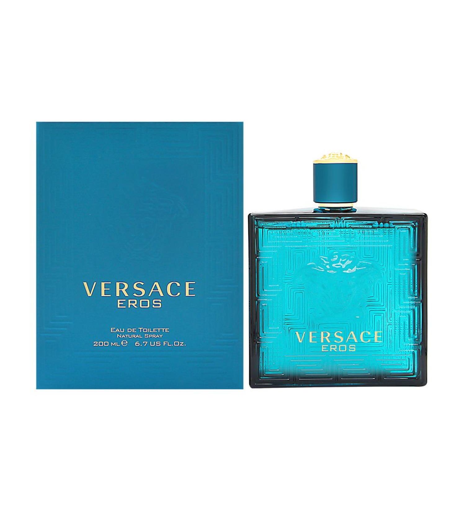 Eros by Versace Eau De Toilette Spray 6.7 oz for Men - 100% Authentic