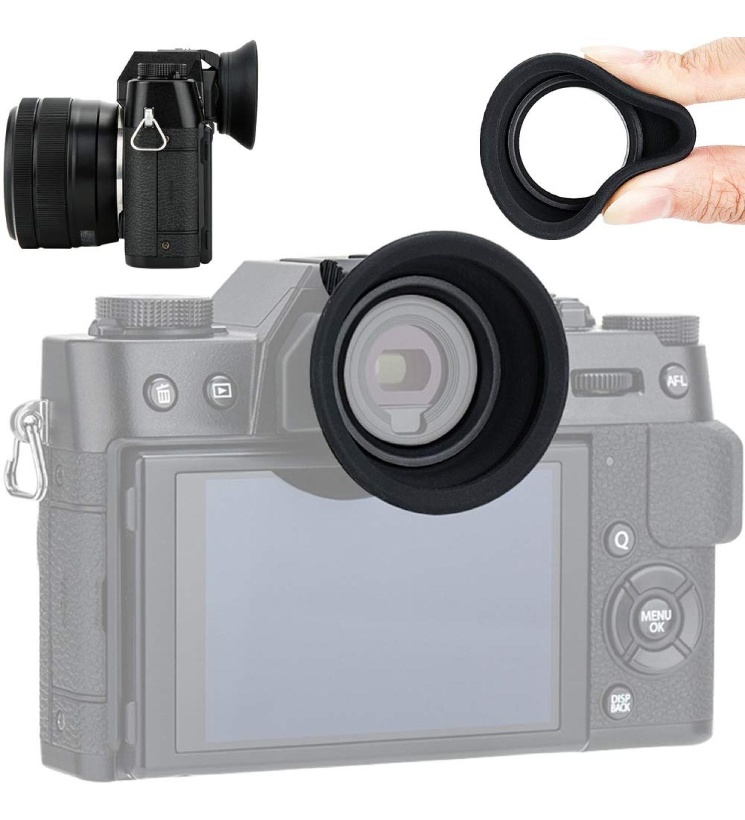 Silicon Camera Viewfinder Eyecup for Fujifilm X-T30II X-T30 X-T20 X-T10 - Easy Installation - Buy Online on GoSupps.com