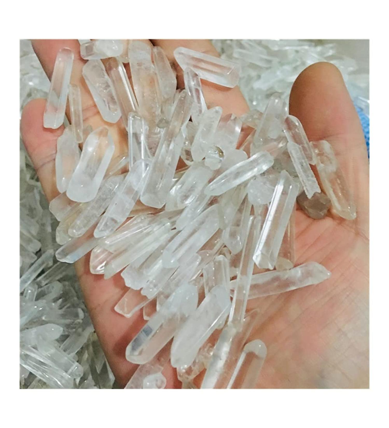 for 200g Clear Quartz Crystal Specimen Reiki Rough Gemstone Crystal Point for Making Jewelry Reiki Balancing - Buy Online on GoSupps.com