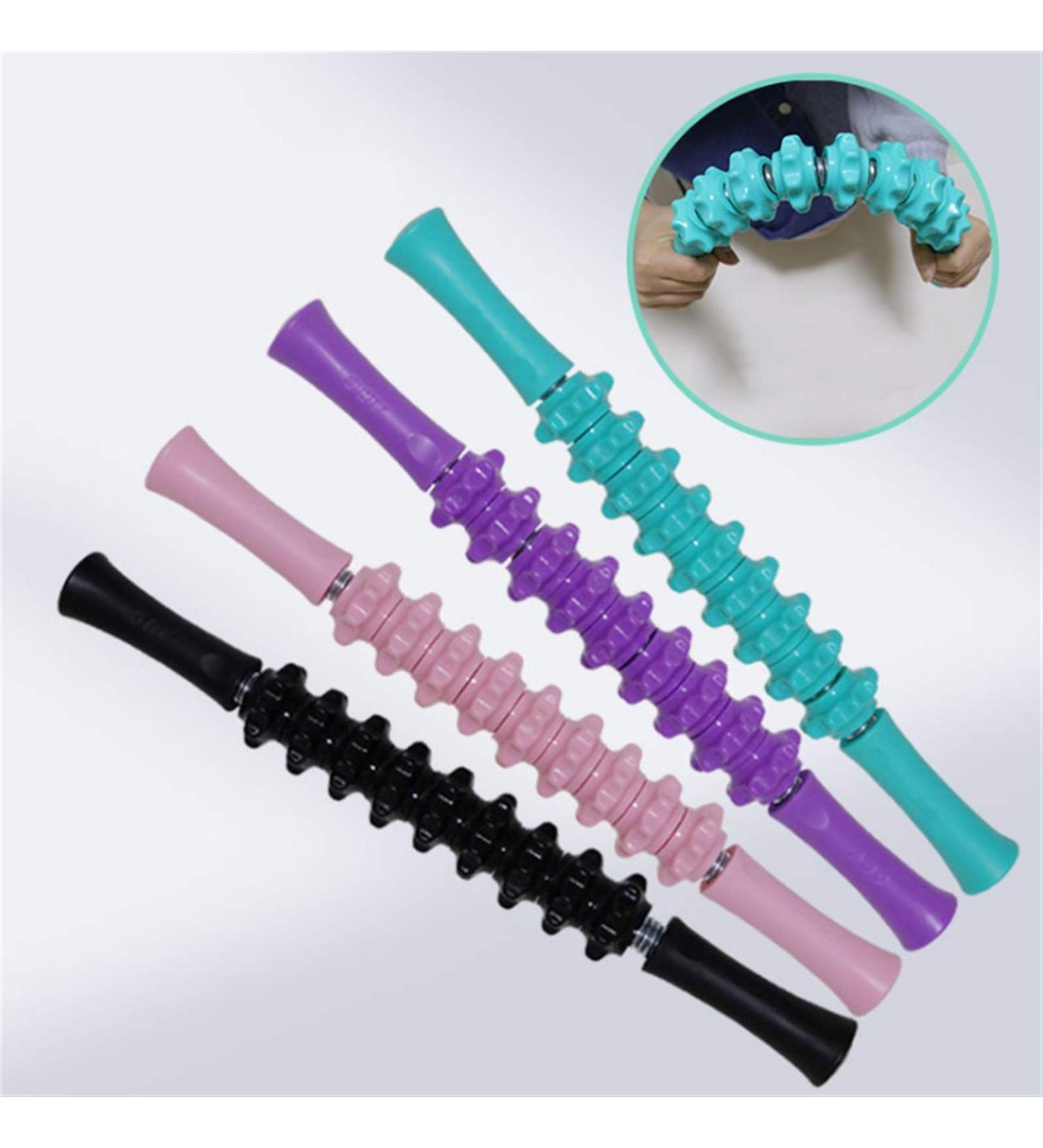 Junmin Bending Muscle Power Coach - Black Muscle Roller Sticker Massager for Athletes & Yogis | Restore Muscle Strength - Buy Online on GoSupps.com