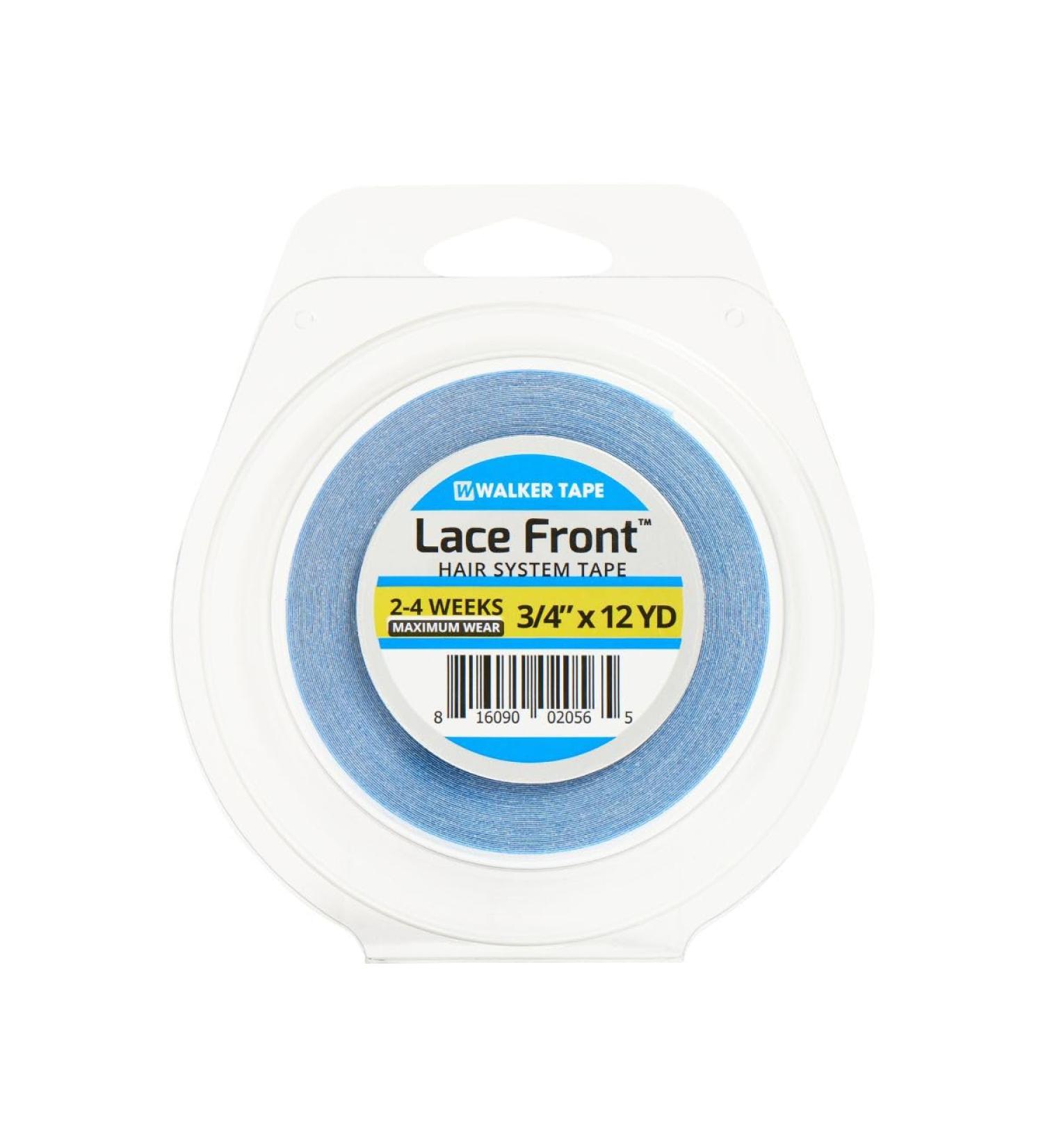 Walker Lace Front Support Tape 3/4"x 12 Yard Roll Men and Women Adhesive Tape