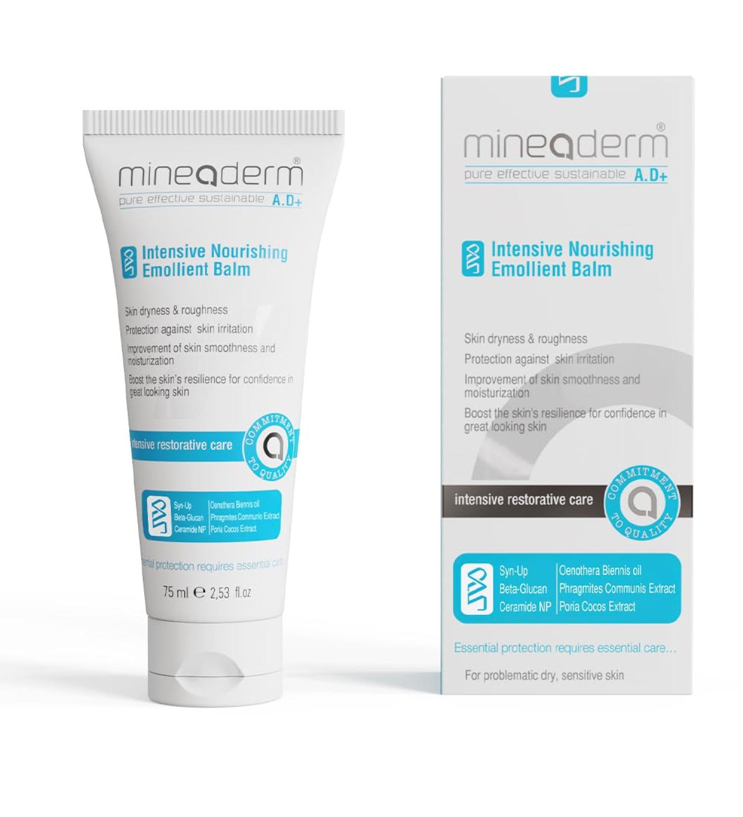 Mineaderm Intensive Nourishing Emollient Balm Deep Moisturizing Body Balm for Very Dry & Sensitive Skin with Shea Butter & Ceramide NP 2.53 fl oz - Buy Online on GoSupps.com