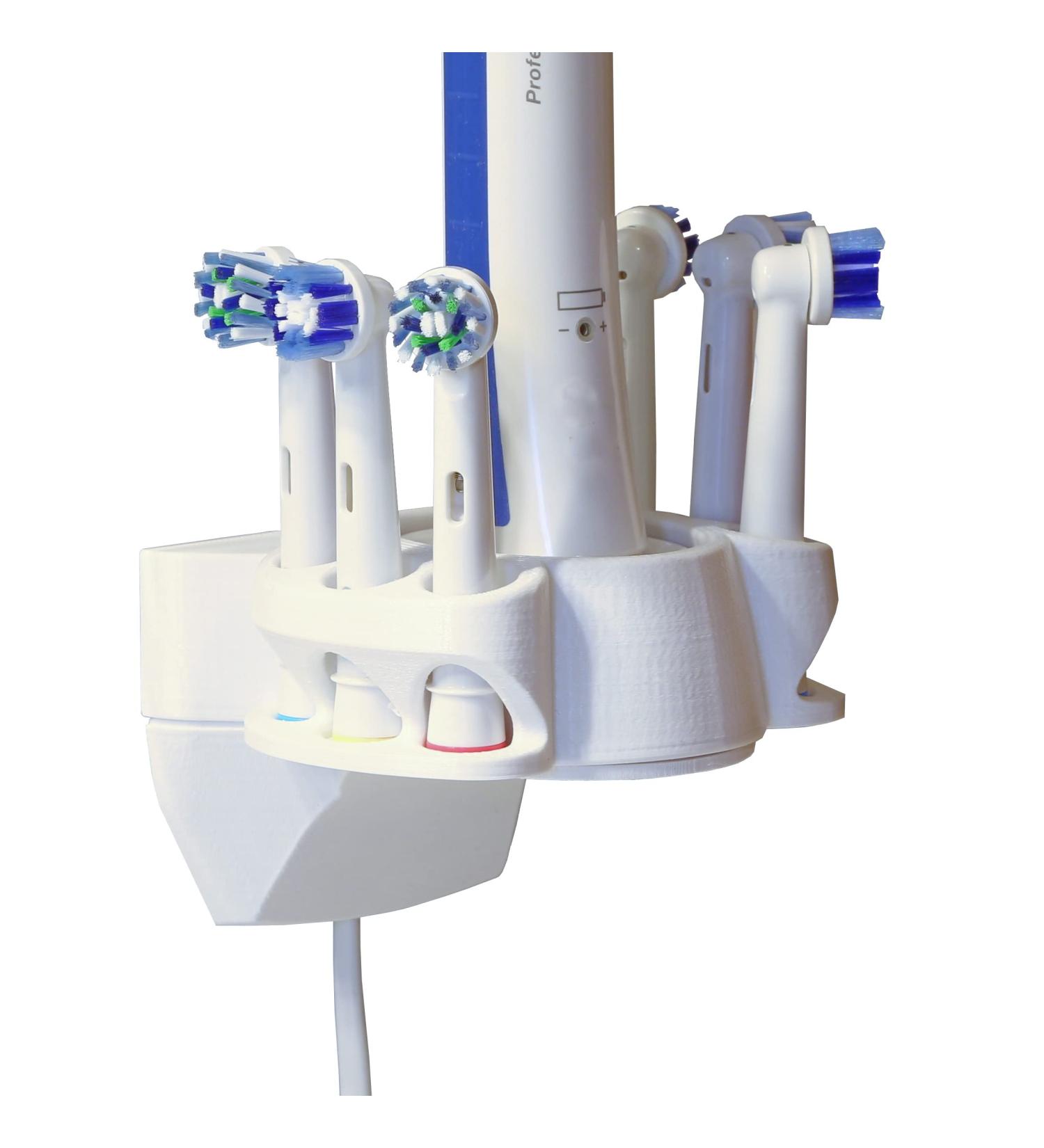 3D Printed Toothbrush Holder - Wall Holder for Oral-B Toothbrush | Made in Germany - Durable & Stylish - Buy Online on GoSupps.com