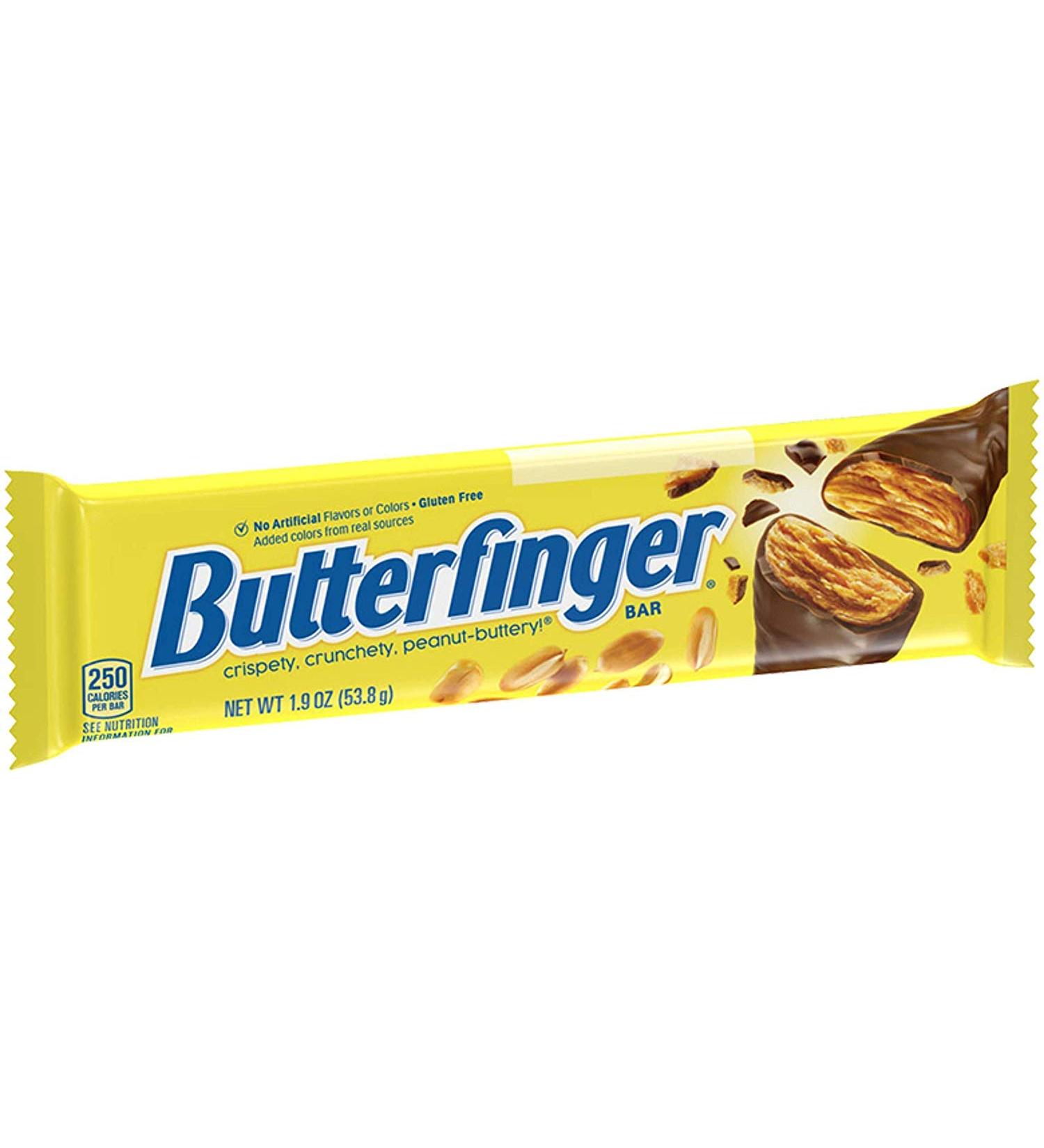 Grocery Centre Butter Finger Bar 2.1 oz (Pack of 6)