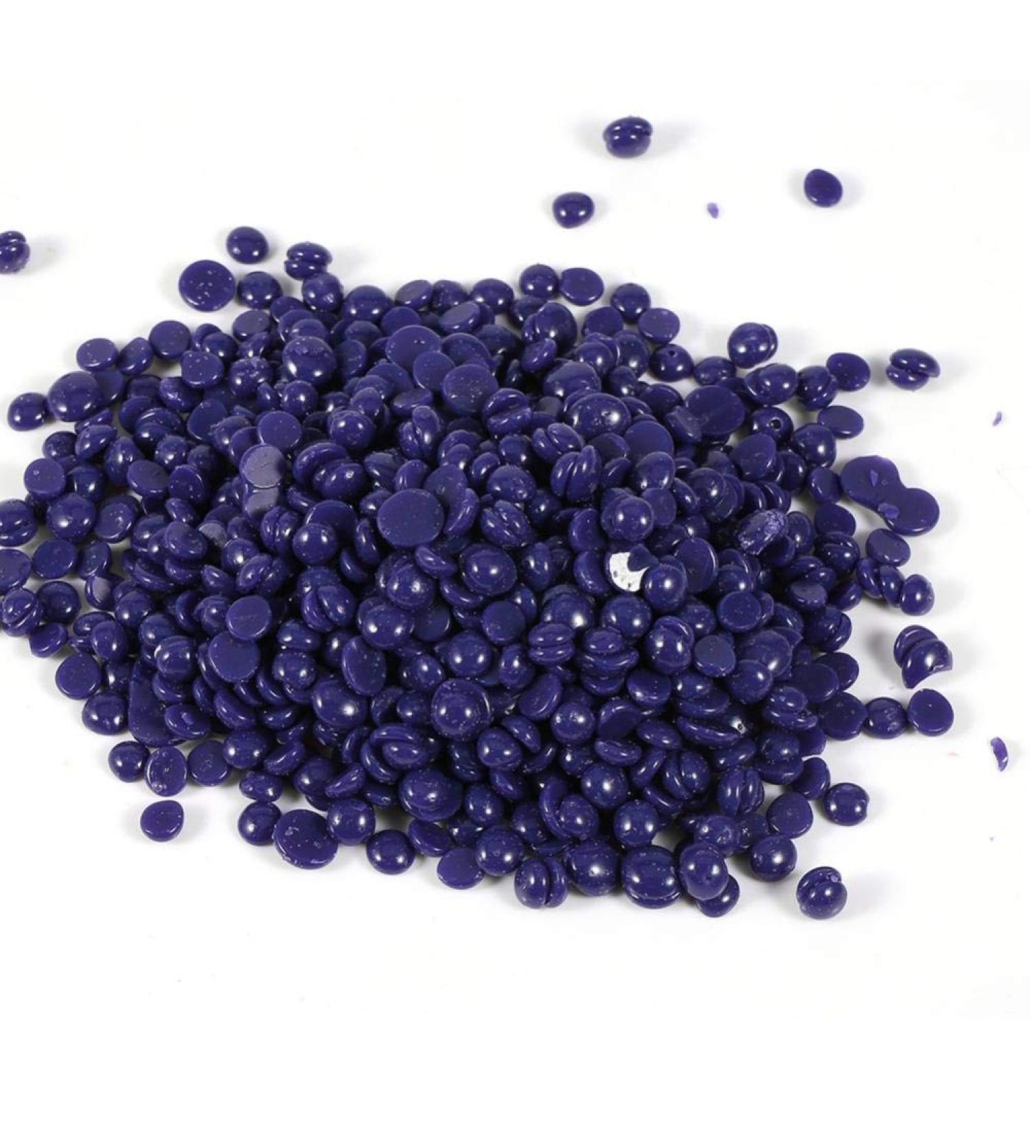 Buy Hot Depilatory Wax 100g - Hard Wax Beans for Men & Women | Lavender Hair Removal for Body Arms & Bikini - Buy Online on GoSupps.com