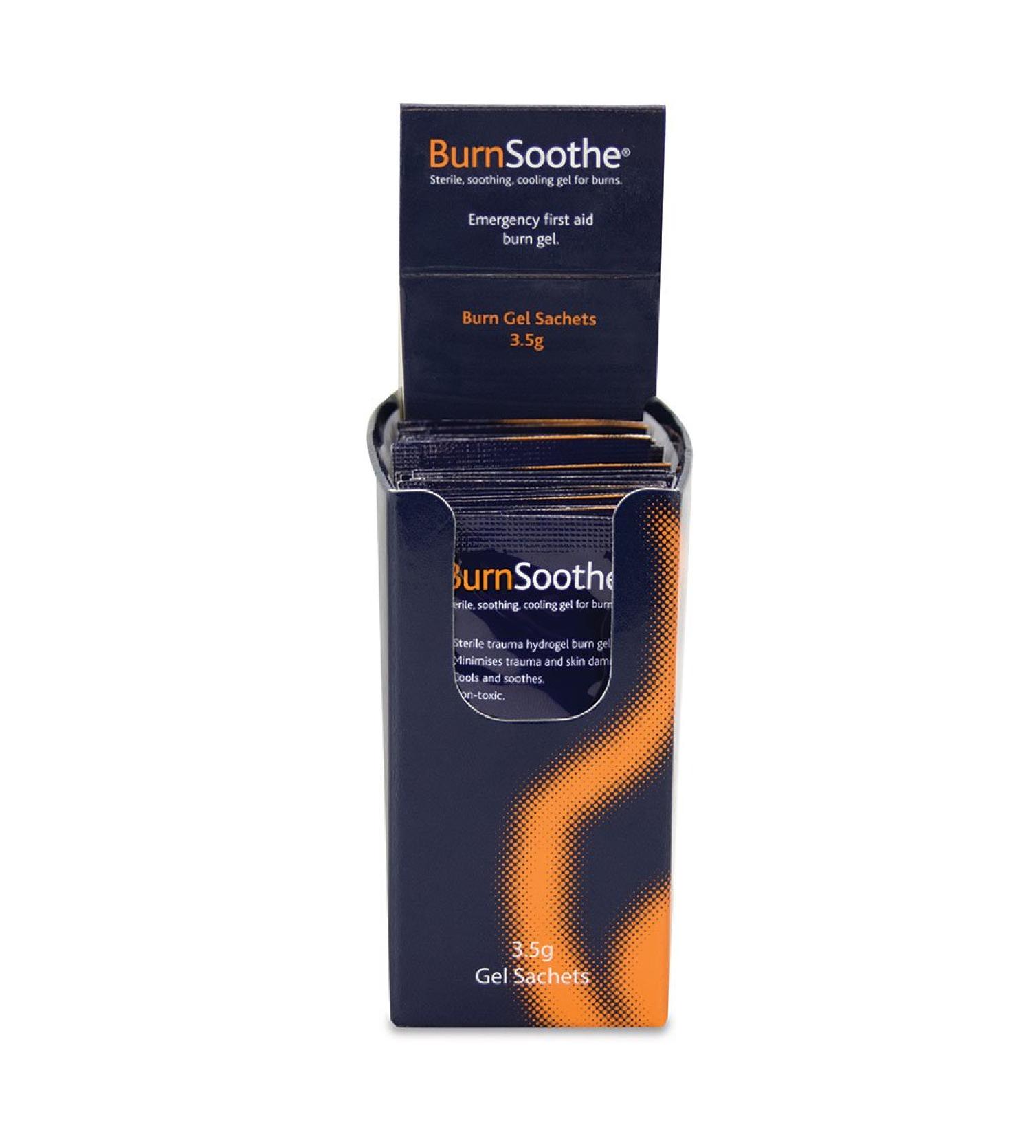 Reliance Medical Burnsoothe/Reliburn Burn Blot Sachet - Sterile Non-Toxic Cooling Gel for Burns - 25 Count Pack - Buy Online on GoSupps.com