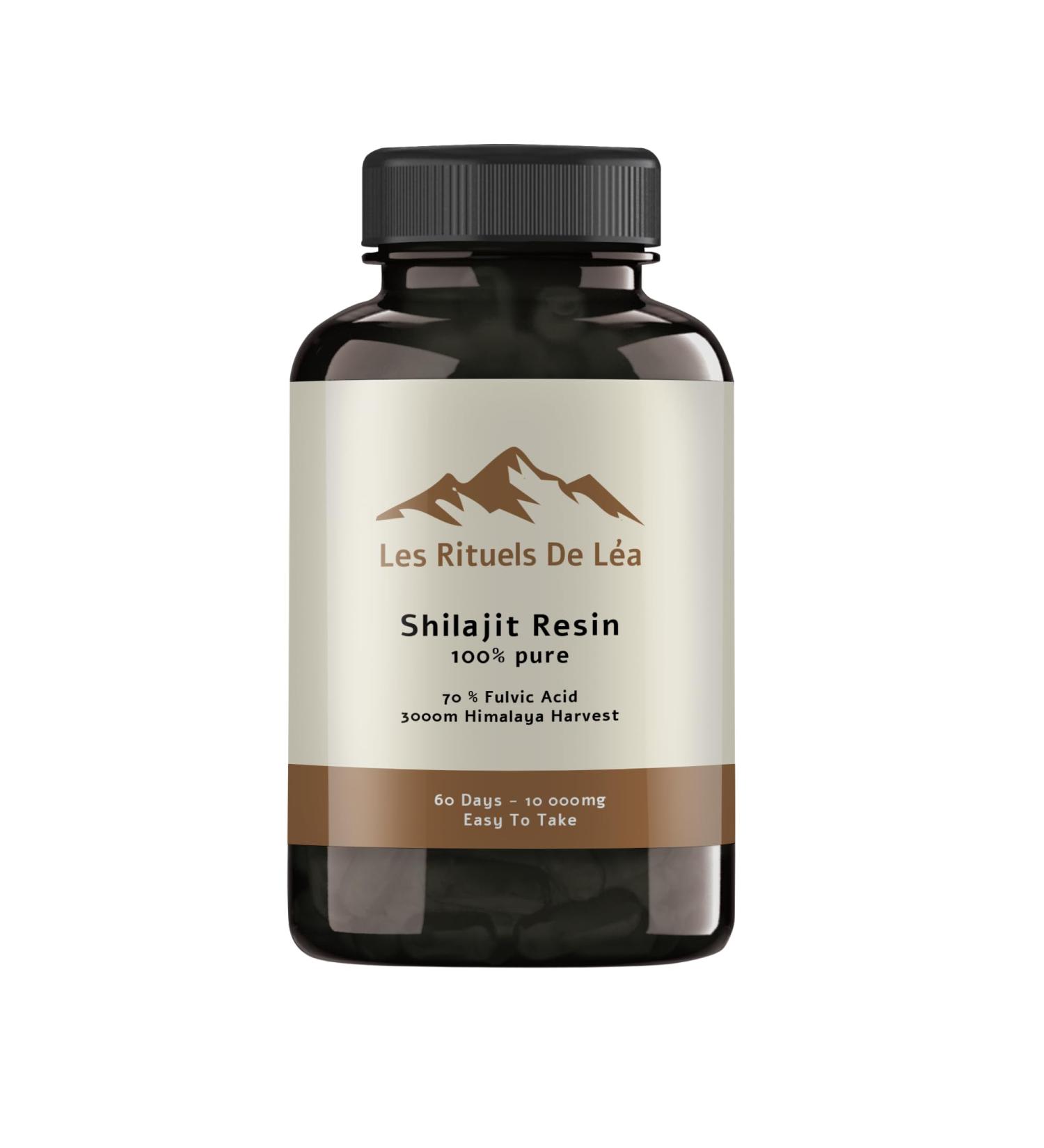  Les Rituels de L a Himalayan Shilajit Tablets - 100% Pure Extract with 80% Fulvic Acid - 10 000mg - Buy Online on GoSupps.com