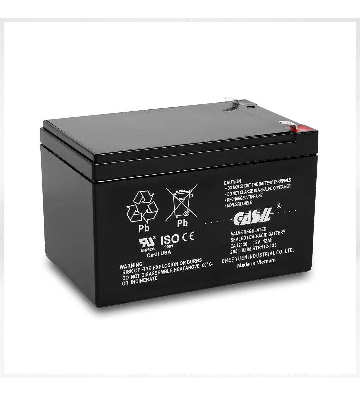 Buy Casil 12V 12Ah SLA Battery CA12120 F2 - Reliable Sealed Lead Acid Battery for International Shipping - Buy Online on GoSupps.com