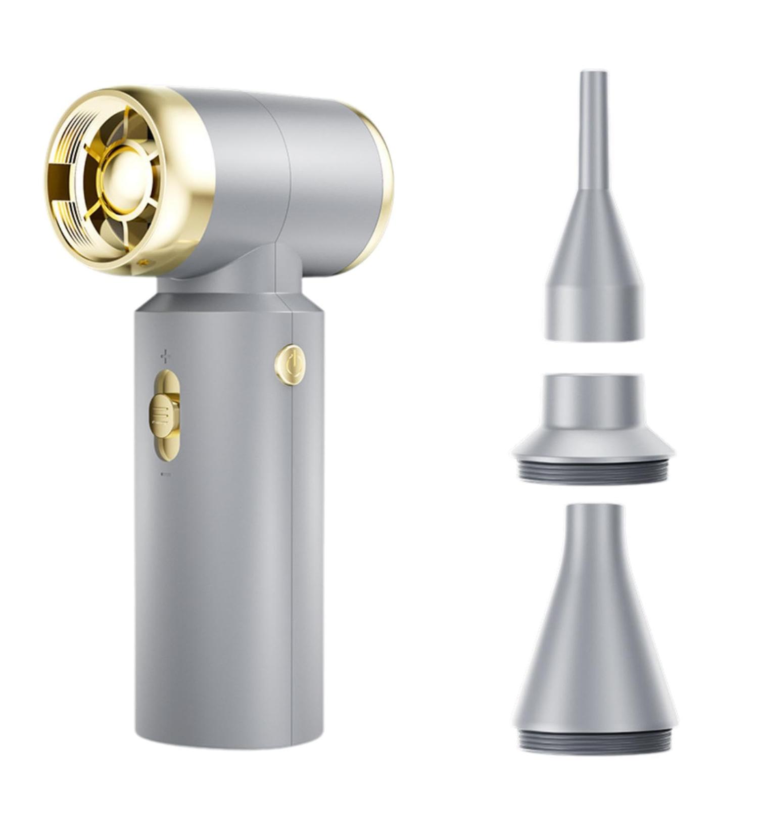 Generic Personal Mini Fan Portable Hair Dryer Compact Adjustable for Outdoor Travel Salon grey - Buy Online on GoSupps.com