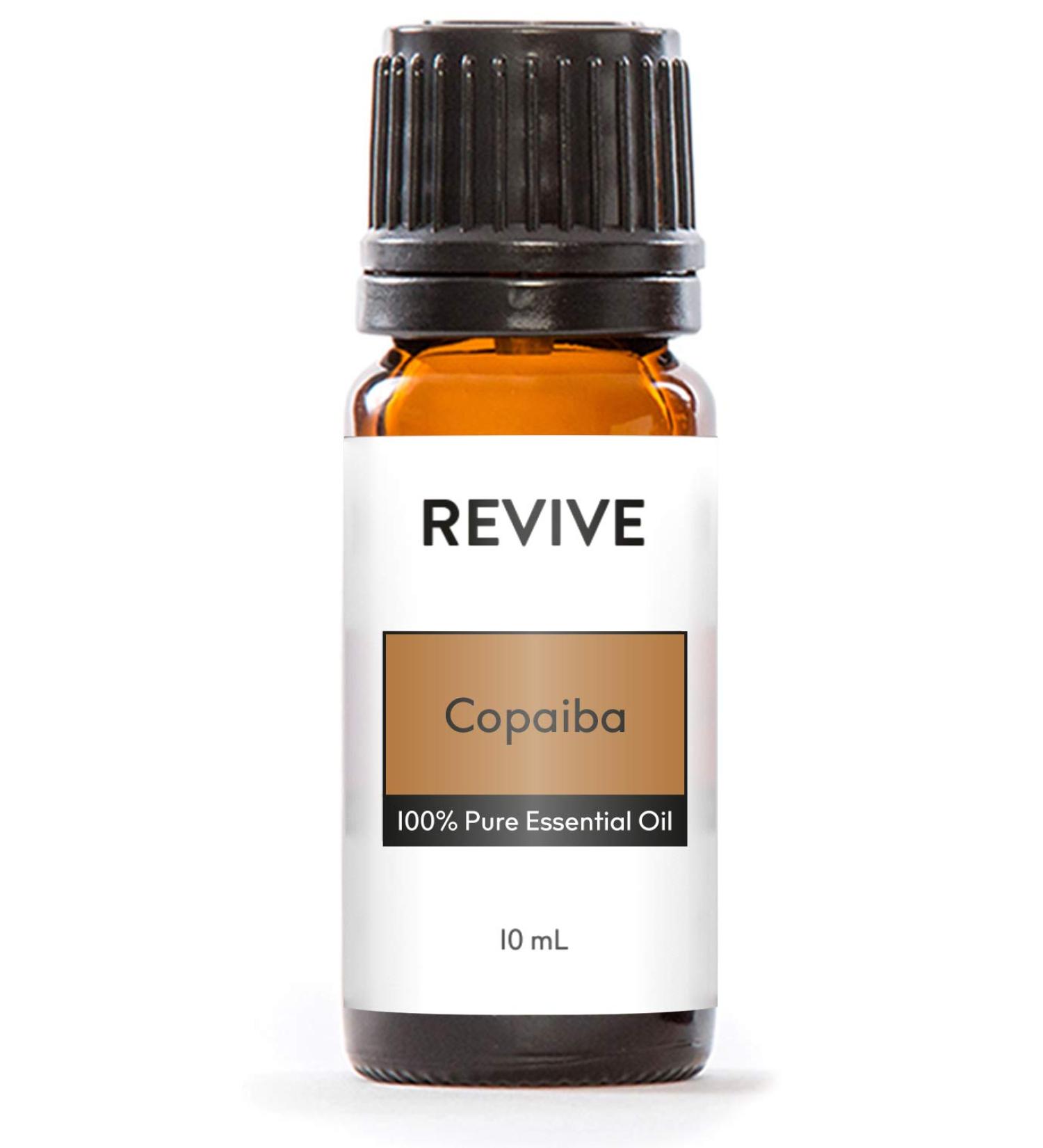 Copaiba Essential Oil - 100% Pure Therapeutic Grade | REVIVE | Aromatherapy Massage Skin & Hair Care | International Shipping Available - Buy Online on GoSupps.com