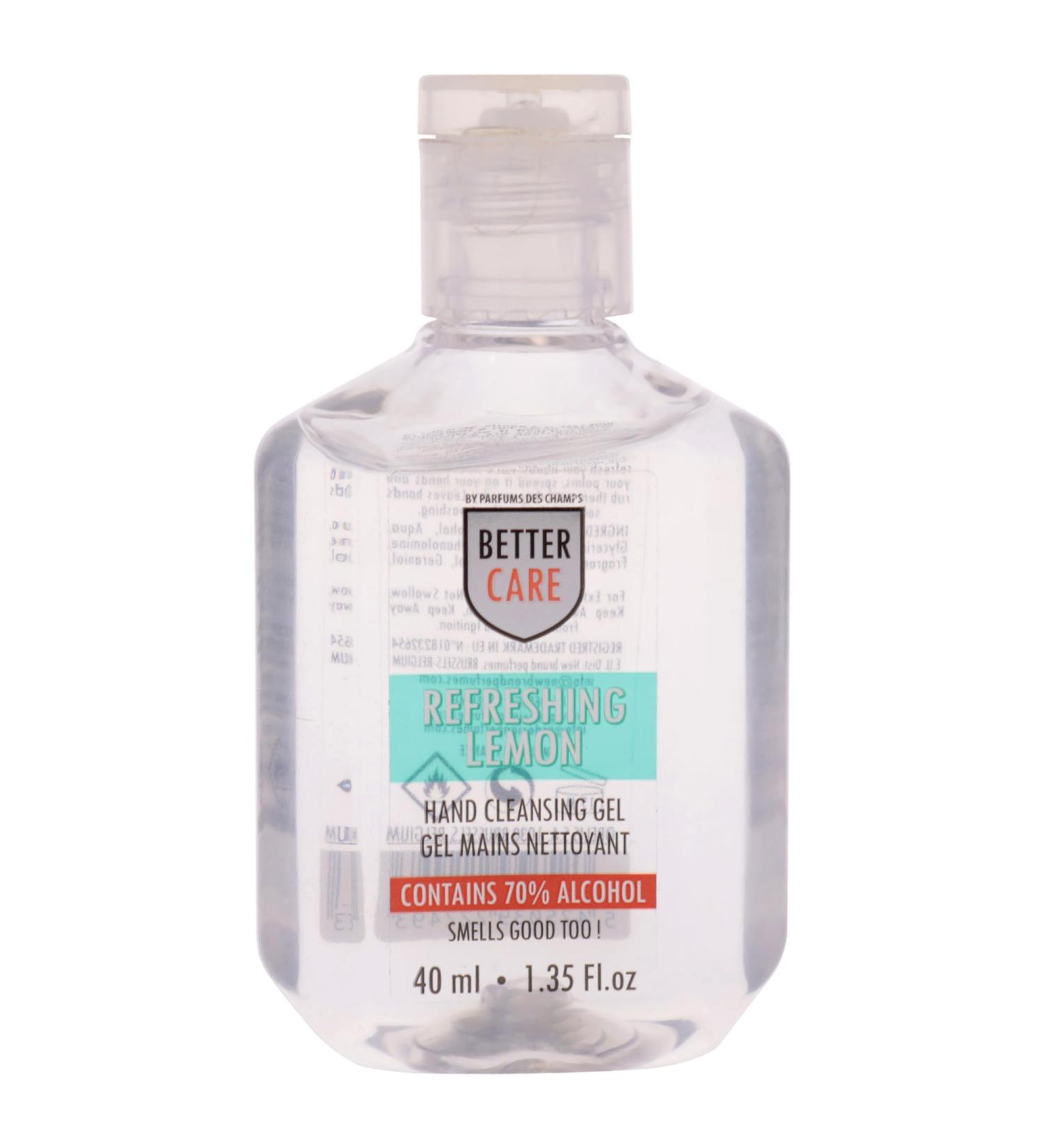 Hand Cleansing Gel - Refreshing Lemon by Better Care for Unisex - 1.35 oz Gel