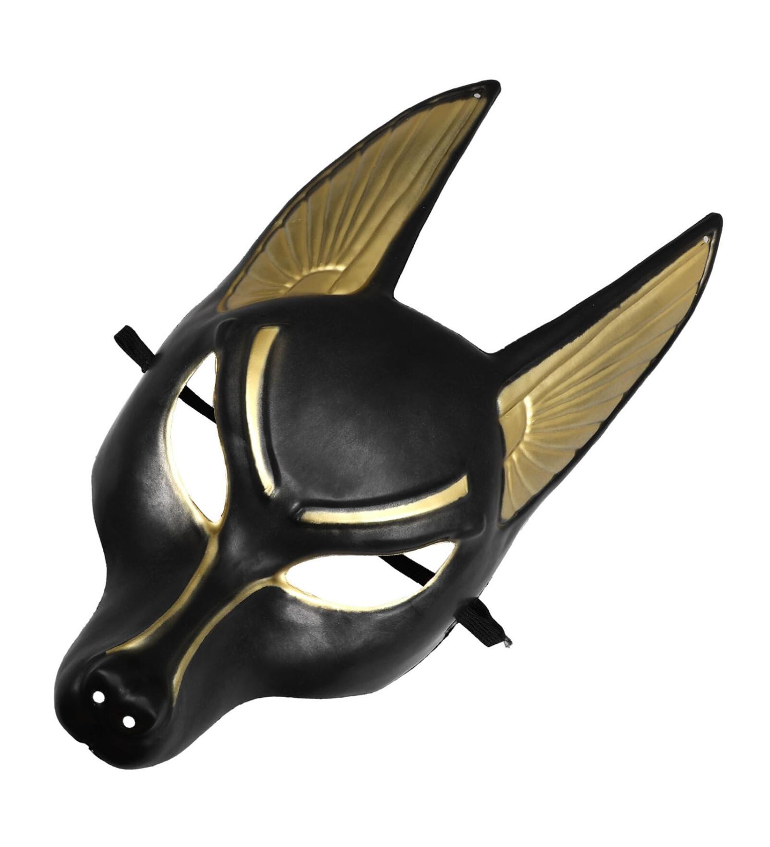 Buy Ciieeo Egyptian Anubis Mask | Adult Plastic Cosplay Costume Accessories for Halloween & Parties - Buy Online on GoSupps.com