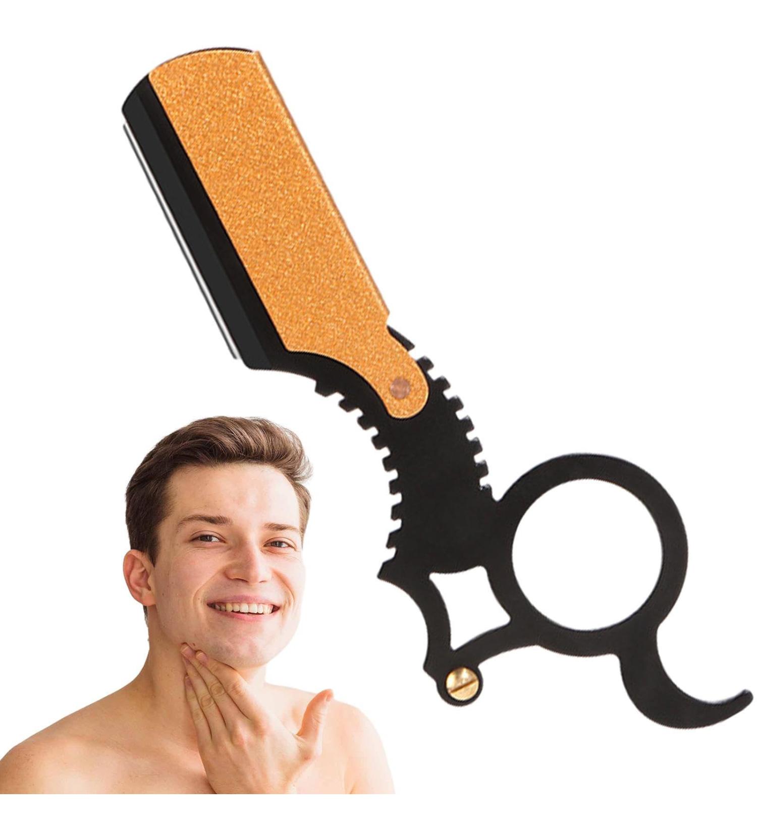 Tylyworth Razor Cartridge | Rustproof Men's Shaving Razor for Home Camping & Travel | Premium Black Gold Beauty Product - Buy Online on GoSupps.com