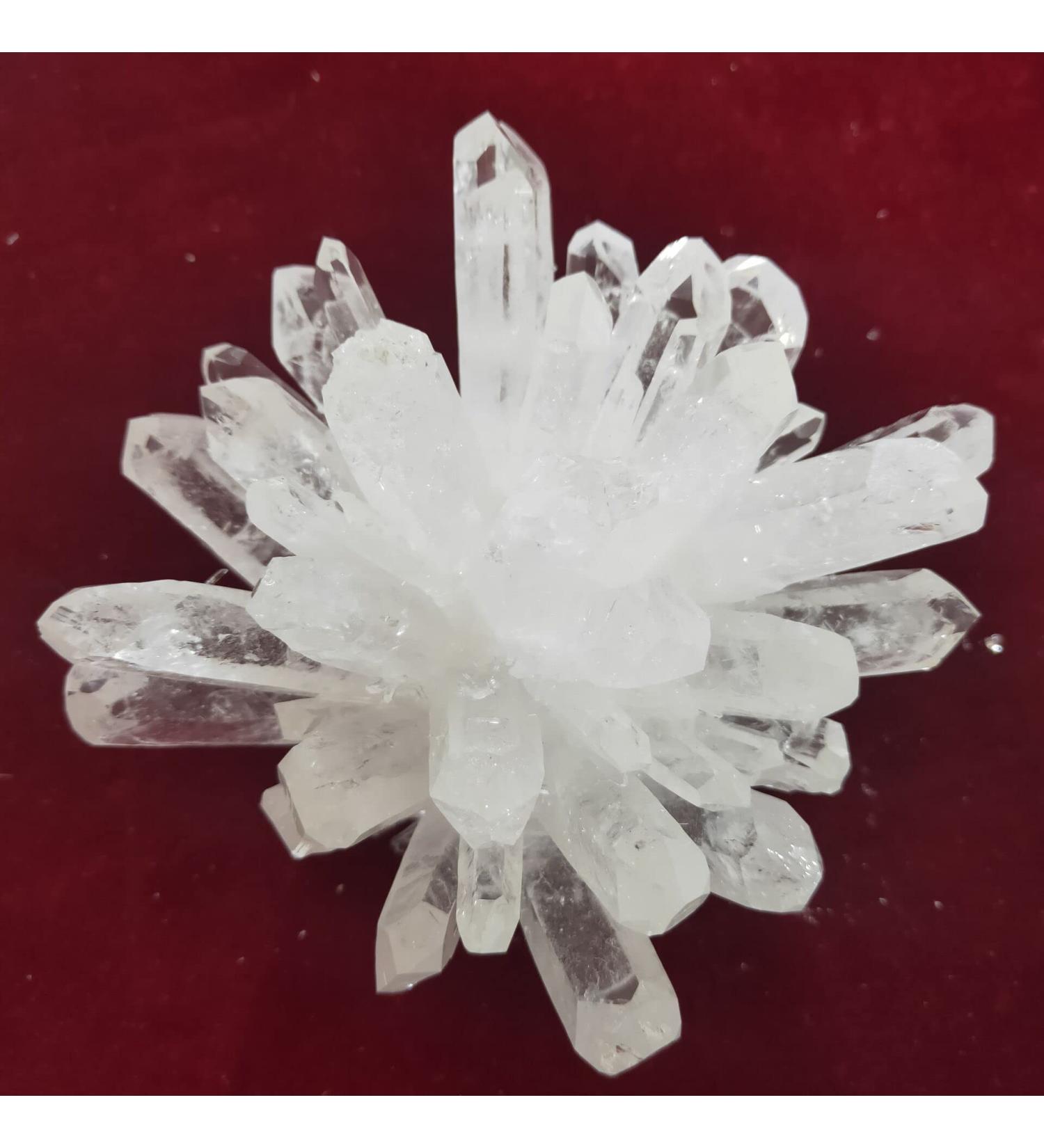 1pcs Natural Crystal Cluster Raw Quartz White Stones Crystal Point Specimen Home Decoration Raw Crystals NaturalCrystal QINTINYIN Home Goods 700-800g - Buy Online on GoSupps.com