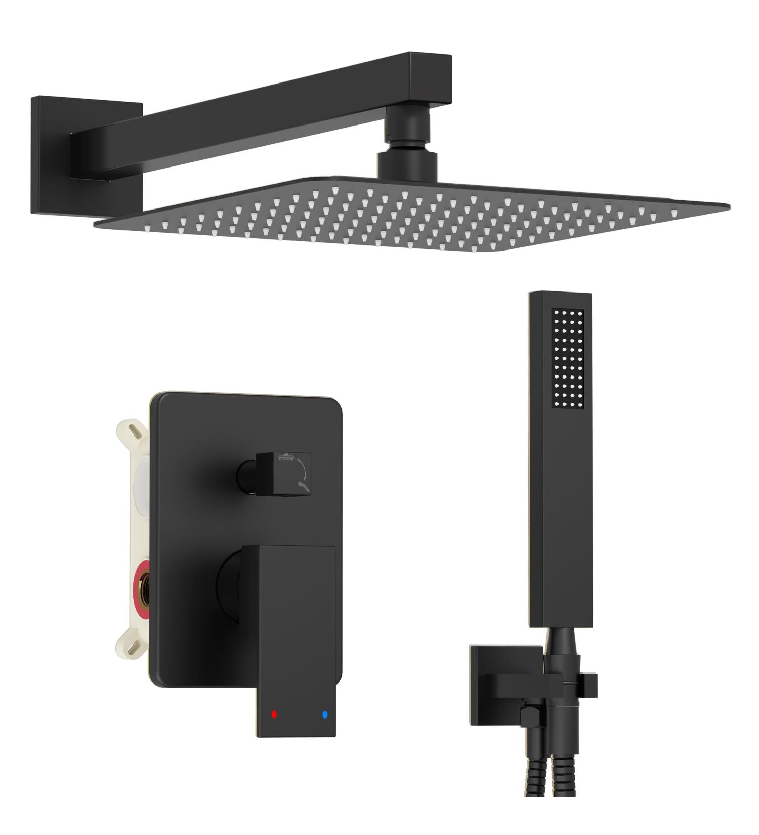 Kurpot Matte Black Shower System - Buy Online on GoSupps.com