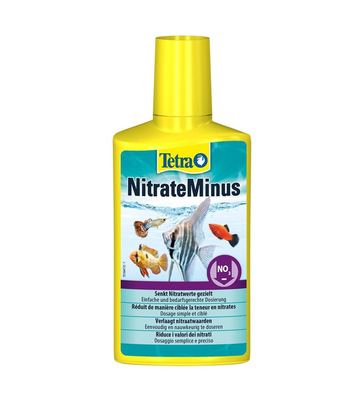 Tetra NitrateMinus - for targeted reduction of nitrate levels and biocide-free algae control 250 ml bottle
