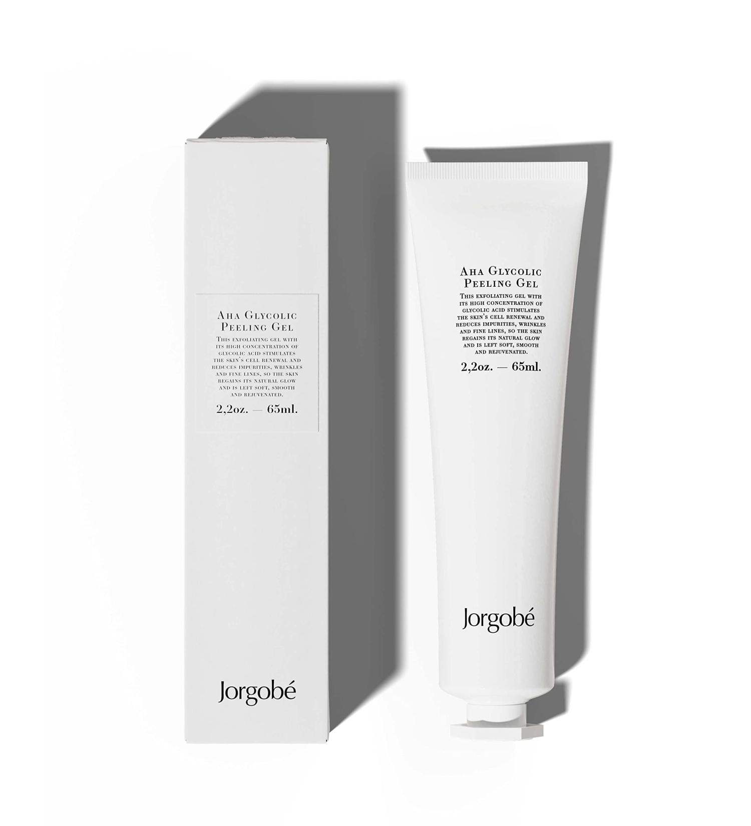 Jorgob AHA Glycolic Peeling Gel 65ml | High Concentration Glycolic Acid for Skin Renewal & Wrinkle Reduction | International Shipping Available - Buy Online on GoSupps.com