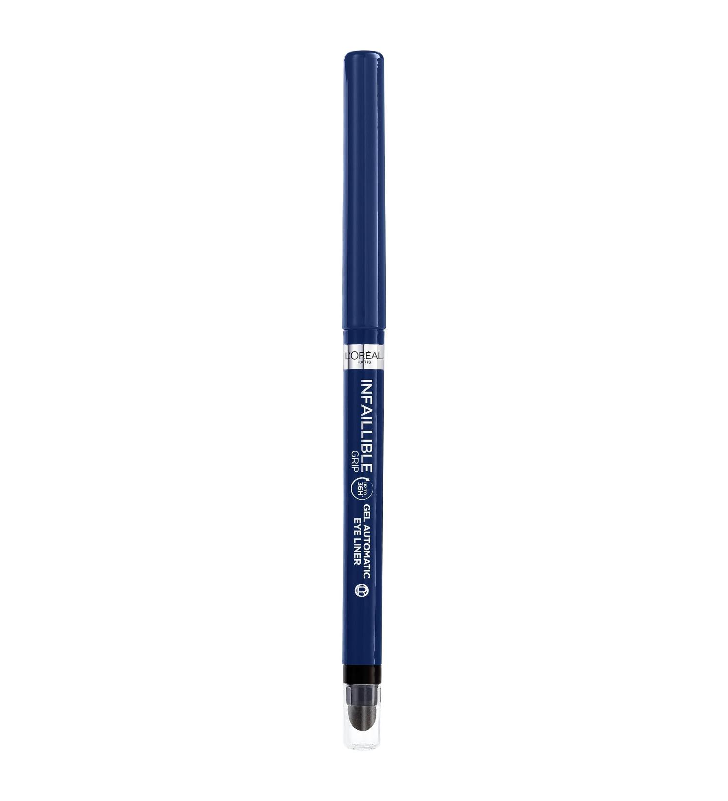 L'Or al Paris Waterproof Gel Eyeliner with Sponge - 36H Infaillible Blue Jersey - Perfect for Smokey Eyes 1g - Buy Online on GoSupps.com