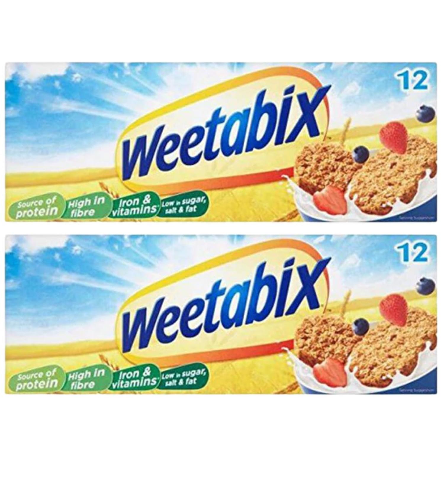 Breakfast Cereals Bundle With Weetabix Original 12s (2 Pack)