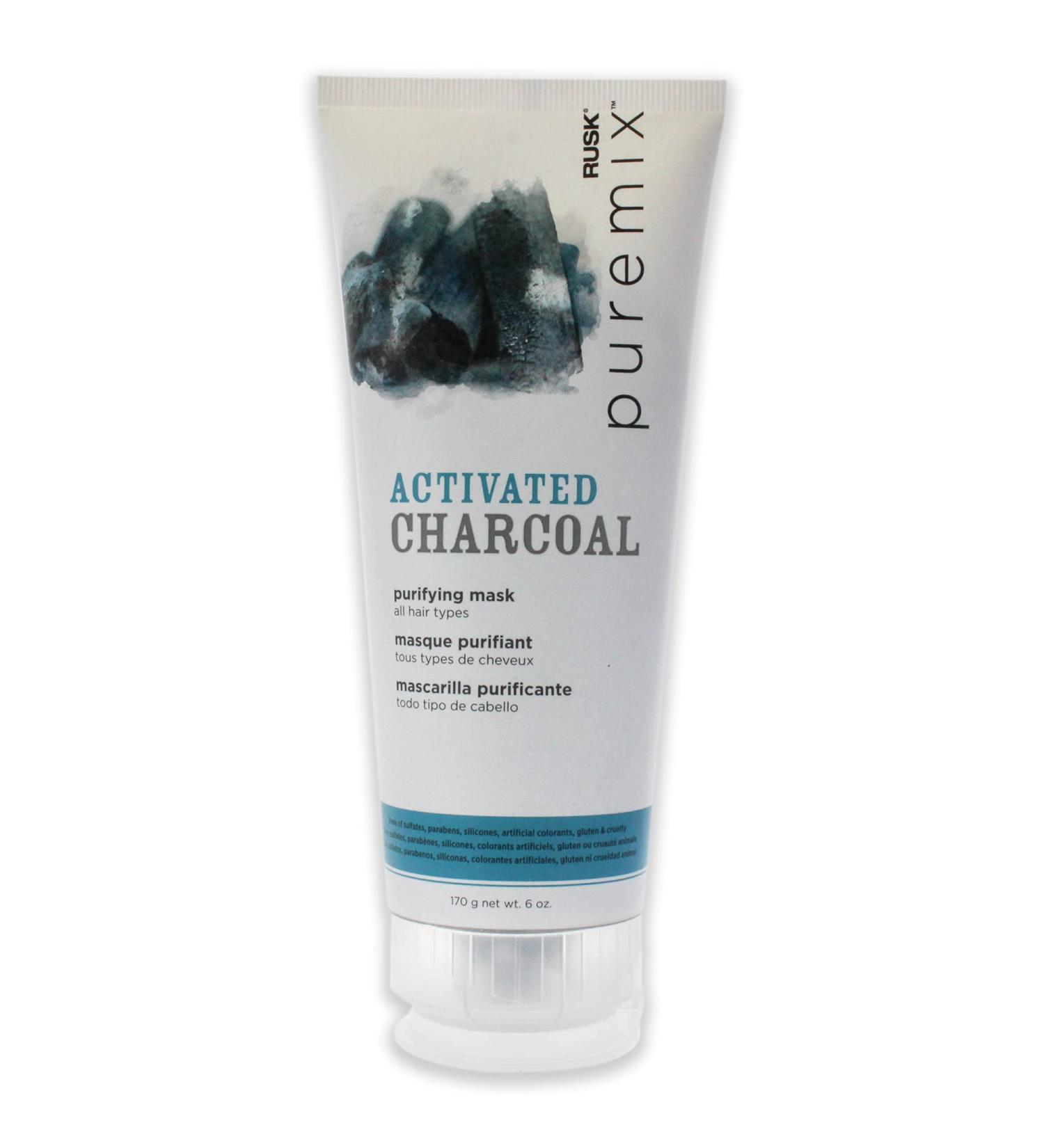 Rusk Puremix Activated Charcoal Purifying Mask - Unisex 6 oz | Best International Shipping - Buy Online on GoSupps.com