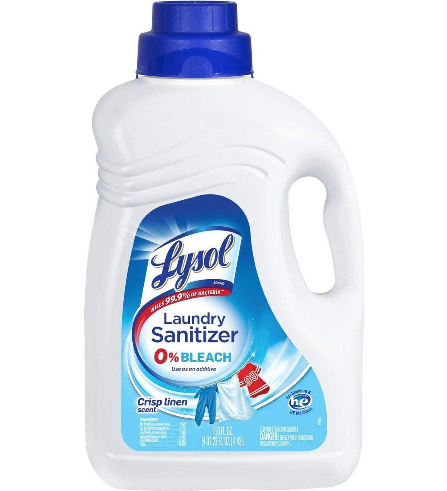 LYSOL Laundry Sanitizer 150 oz - Crisp Linen | Best International Shipping & Top Quality Laundry Care - Buy Online on GoSupps.com