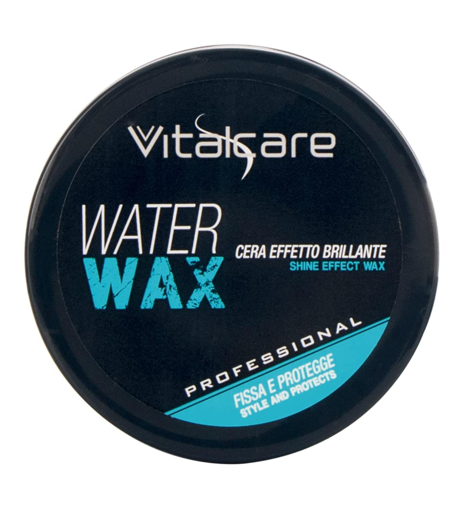 Water Wax - Brillant Hair Wax for Men Professional Styling 100ml Made in Italy | Sculpt & Define Your Hair - Buy Online on GoSupps.com