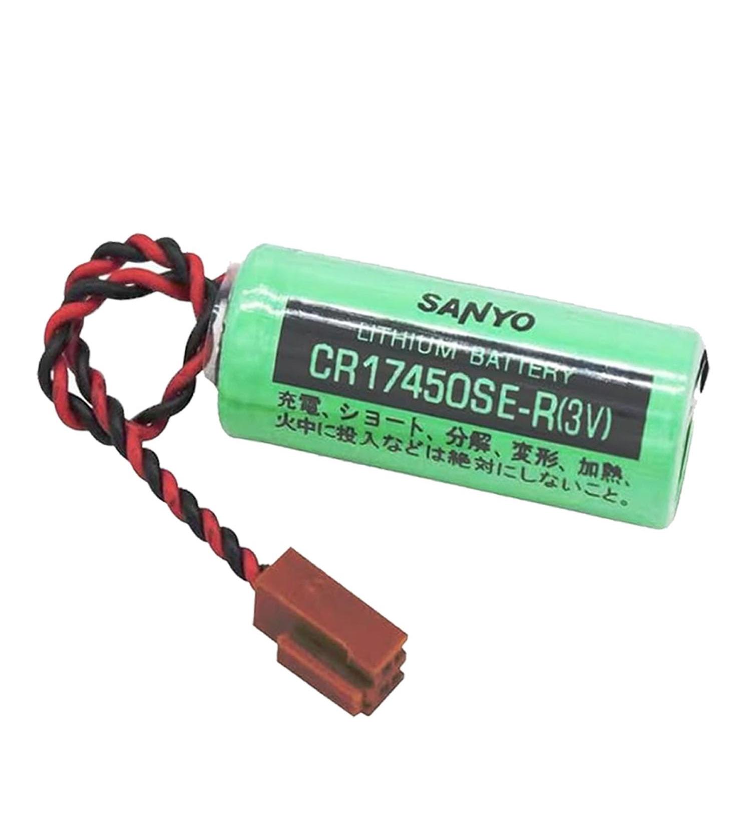 3V CR17450SE-R PLC Battery for FANUC A98L-0031-0012 CNC System | 2500mAh Non-Rechargeable | International Shipping Available - Buy Online on GoSupps.com