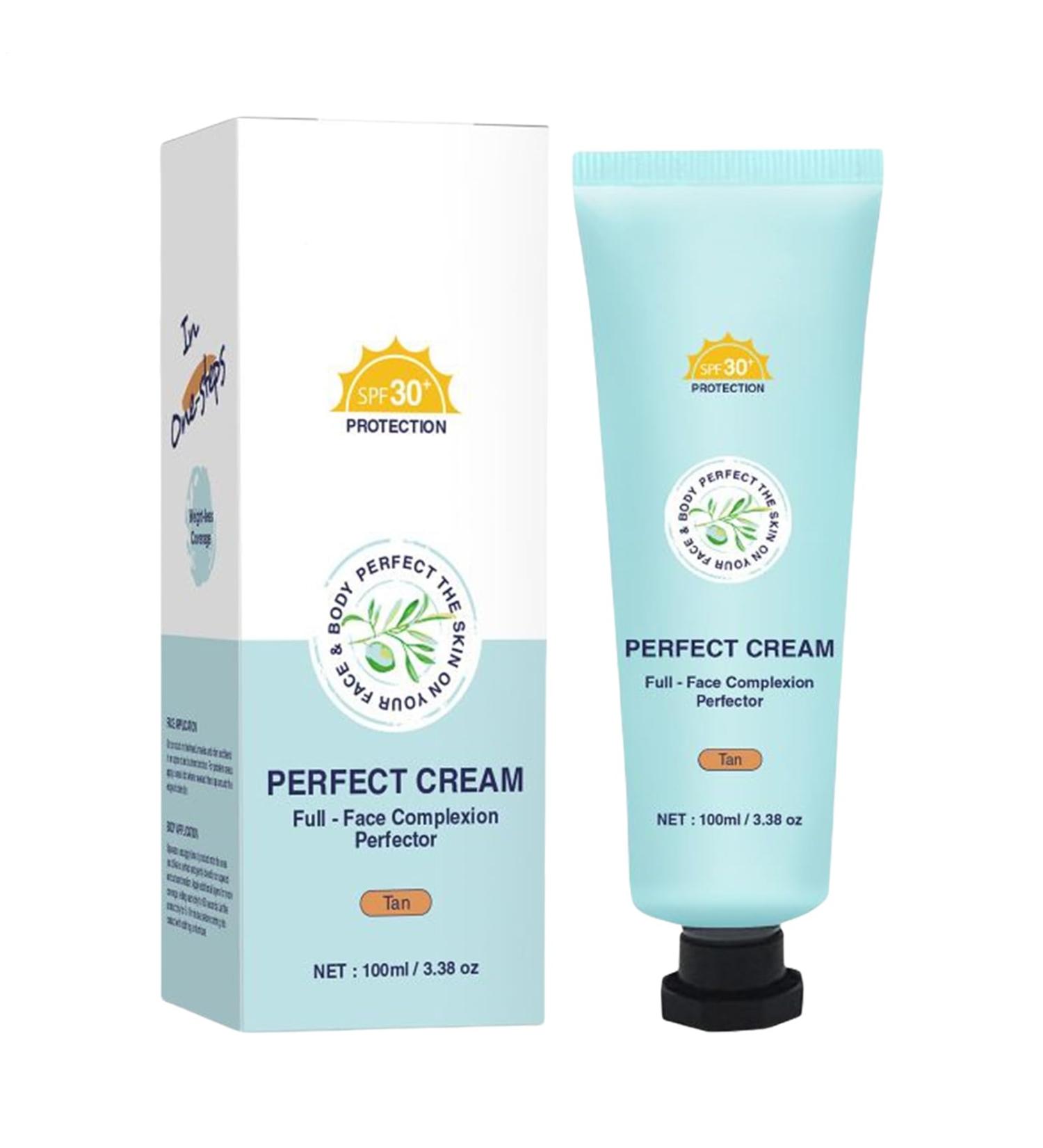  Palaufr All Over Complexion Perfector SPF 30 Long Lasting Cream Foundation CC 100ml for Legs Arms Feet Neck & Hands - Buy Online on GoSupps.com