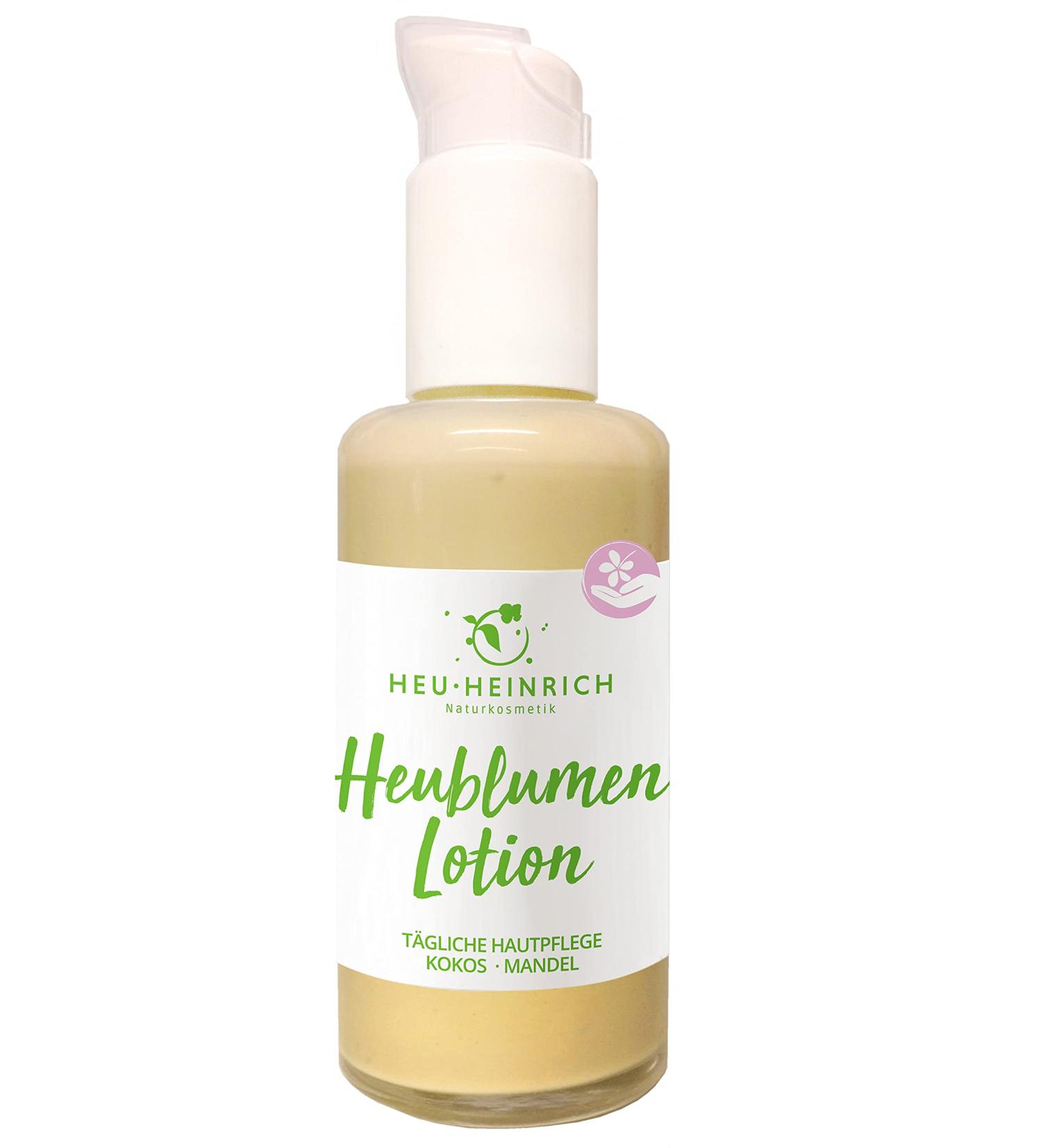 Heu -Heinrich Heuflumen Lotion 100ml | Natural Skin Care for Men & Women | Hay Fever Relief & Natural Cosmetics with Coconut & Almond Oil - Buy Online on GoSupps.com