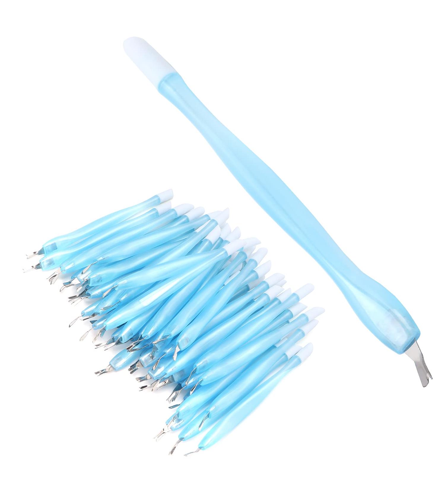 Cuticle Remover V-Shaped Trimming Cuticle Sticks Dual Tipped Design for Home Use for Salon Use - Buy Online on GoSupps.com