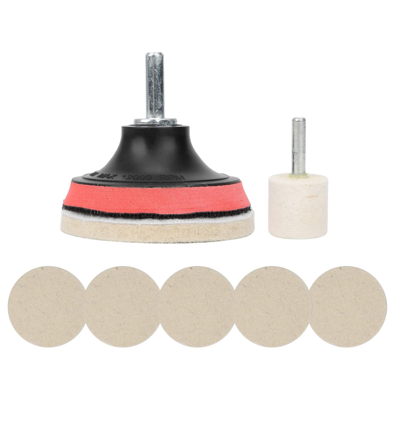 Premium Glass Polishing Set - Discs Pads & 100G Powder for Crystal Clear Finish - International Shipping Available - Buy Online on GoSupps.com