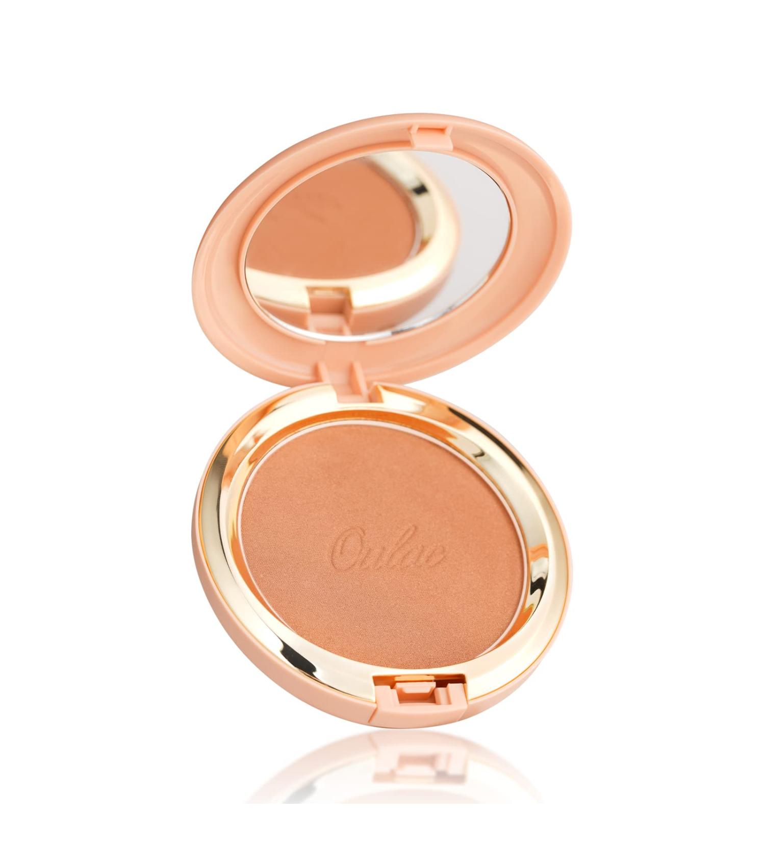 Oulac Sensual Touch Powder Sunkissed Bronzer - Subtle Shimmery Bronze Powder for Natural Glow (B02) Gold Coast - Buy Online on GoSupps.com