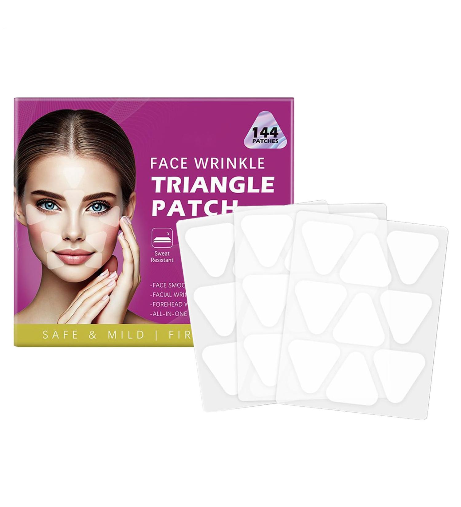 Yabauuop Plasters for the forehead moisturizing firming 144 pieces caring lotion for temples forehead lips neck wrinkles - Buy Online on GoSupps.com