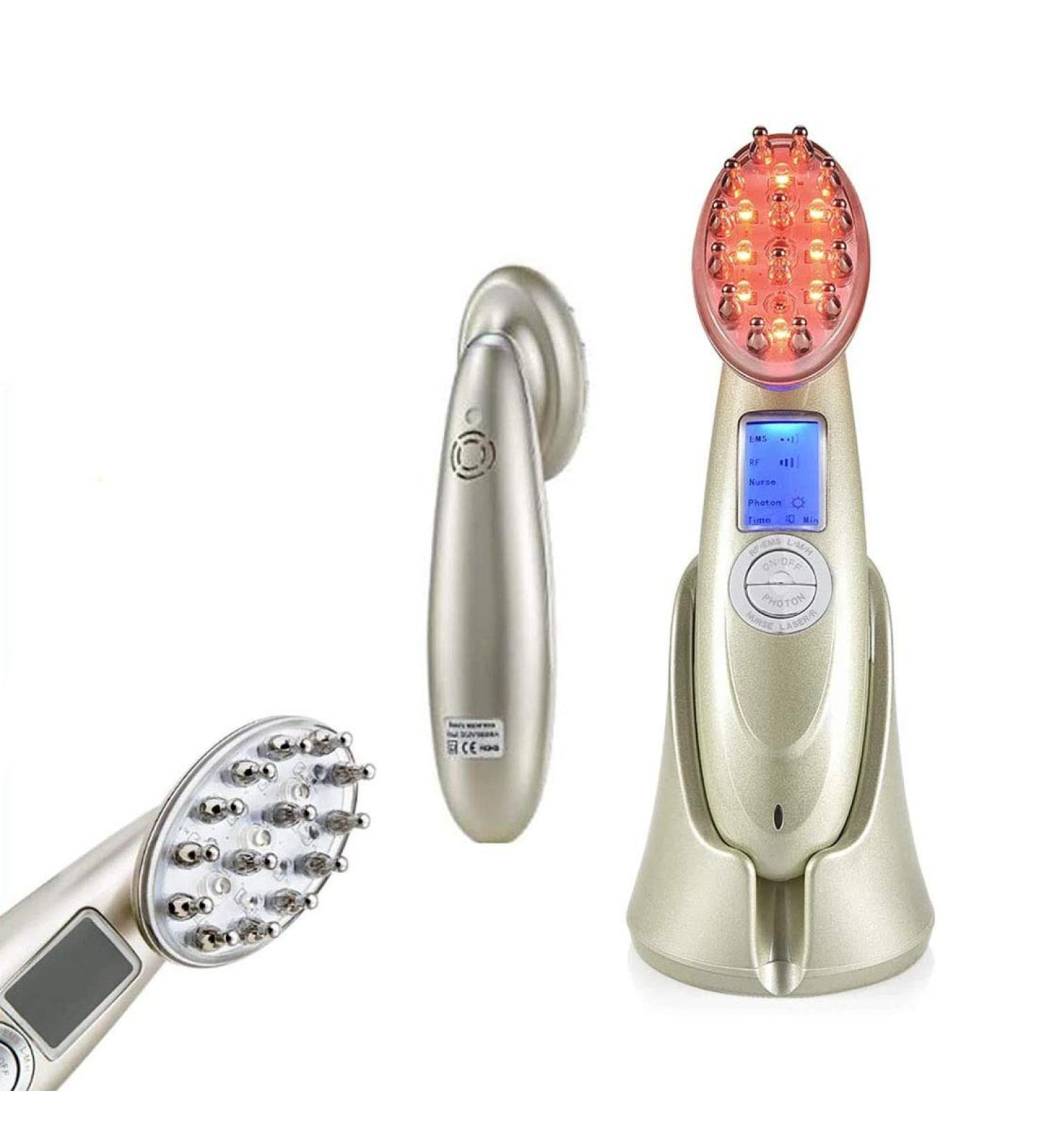 Qwaszx Hair Care Instrument - USB Electric Growth Comb for Anti-Hair Loss Scalp Health & Hair Thickening - Buy Online on GoSupps.com