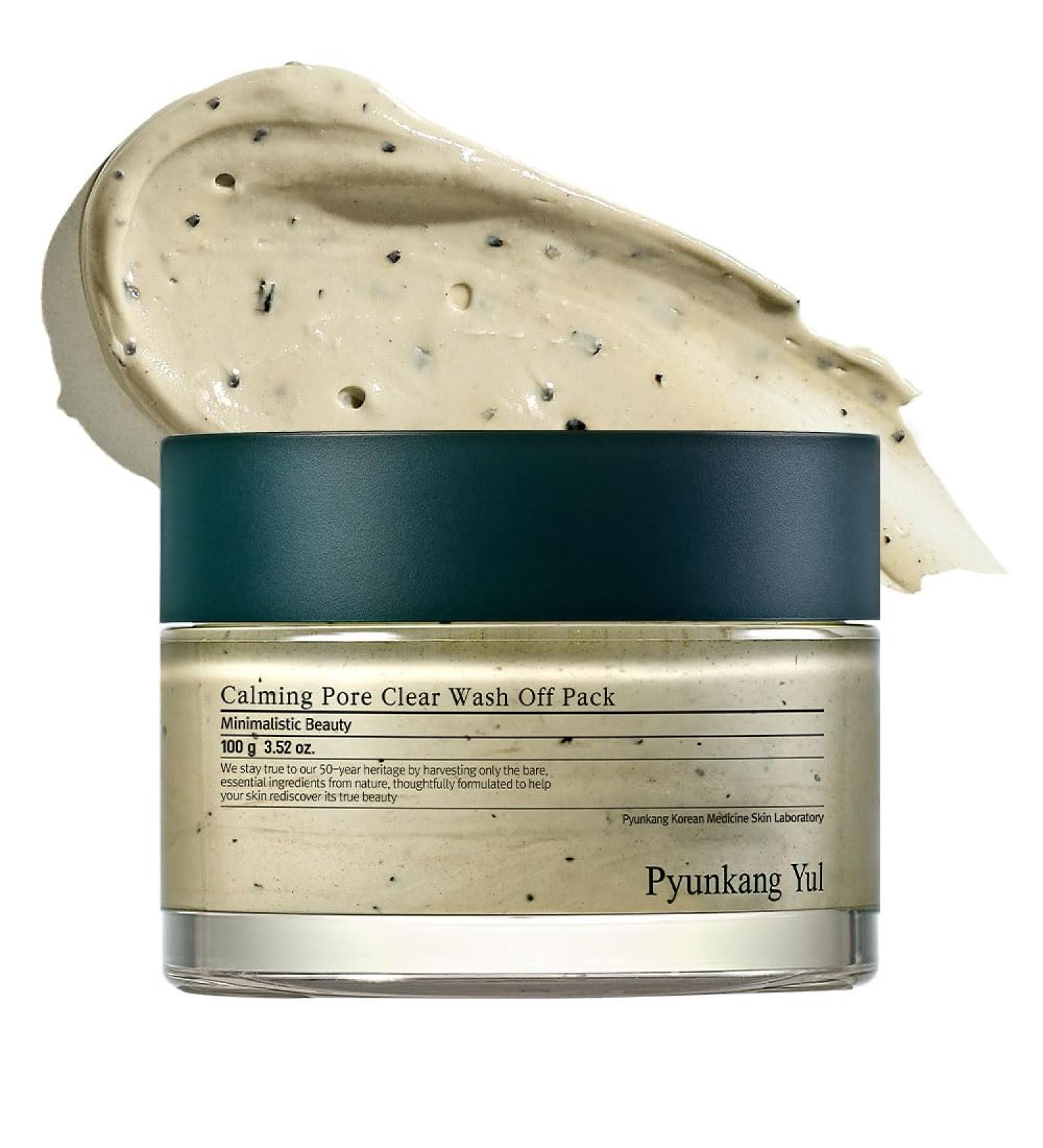 Pyunkang Yul Calming Pore Clear Wash Off Mask 100ml - Best Exfoliating Face Mask for Clear Skin | International Shipping Available - Buy Online on GoSupps.com